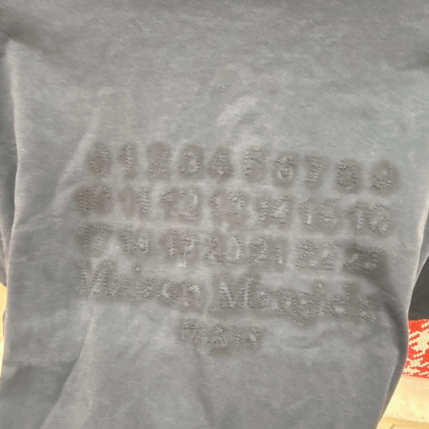 Maison Margiela Maison Margiela Logo Embroidery T-Shirt Size S Size US S / EU 44-46 / 1 - 5 Thumbnail
