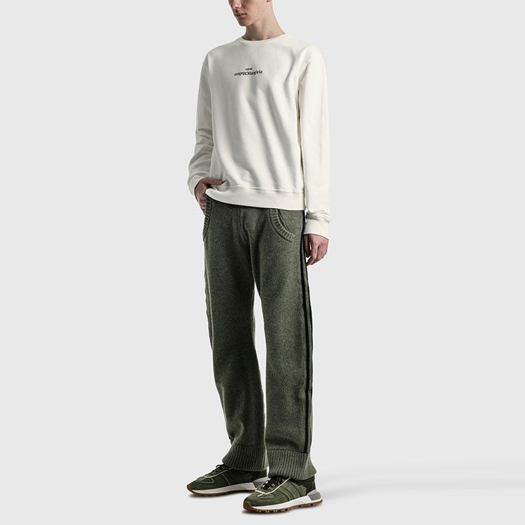 Maison Margiela Maison Margiela Inverted Logo Sweatshirt Size S Size US S / EU 44-46 / 1 - 18 Thumbnail