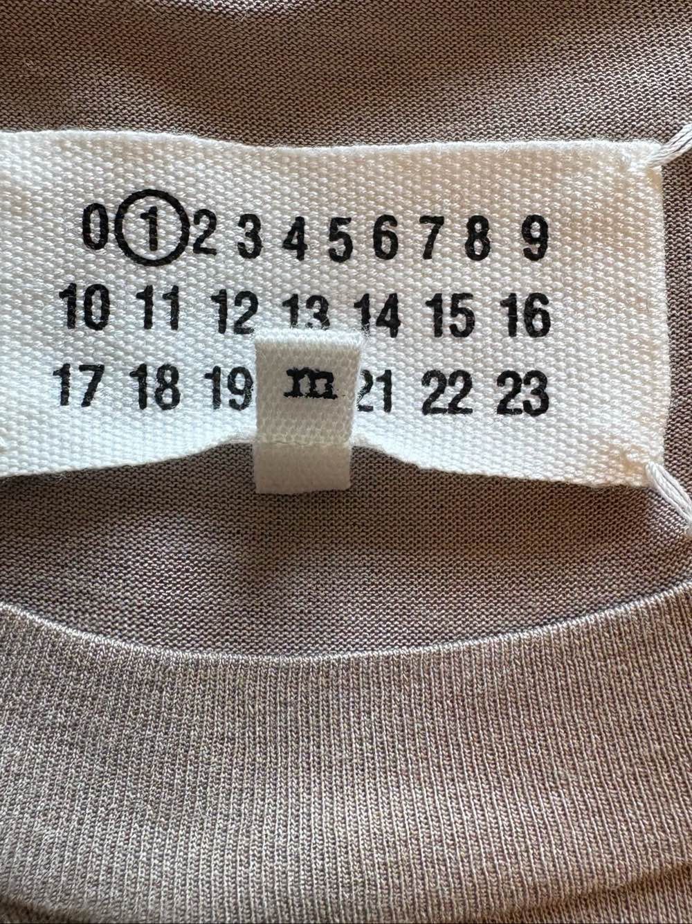 Maison Margiela Maison Margiela Gray T-Shirt Size M Size US M / EU 48-50 / 2 - 5 Thumbnail