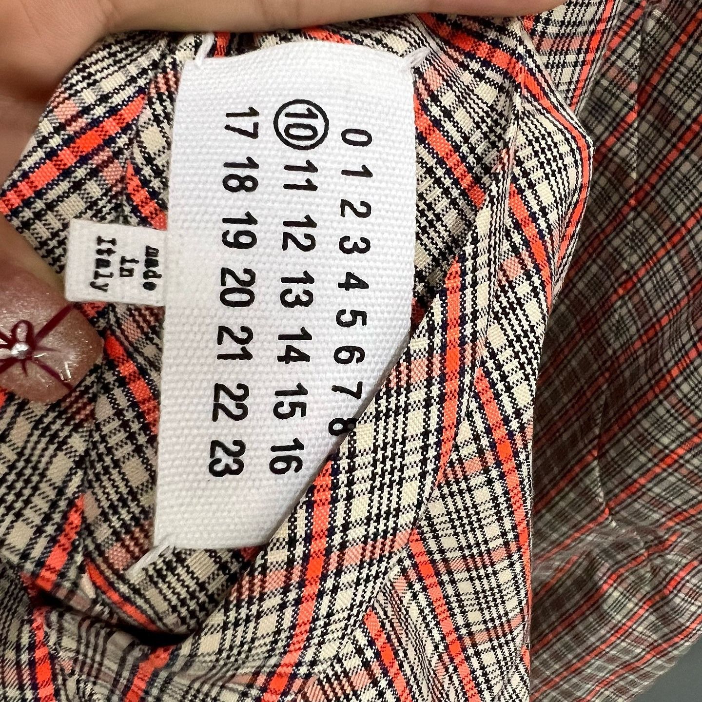 Maison Margiela Maison Margiela Reversible Plaid Coat Size 48 Size US M / EU 48-50 / 2 - 3 Thumbnail