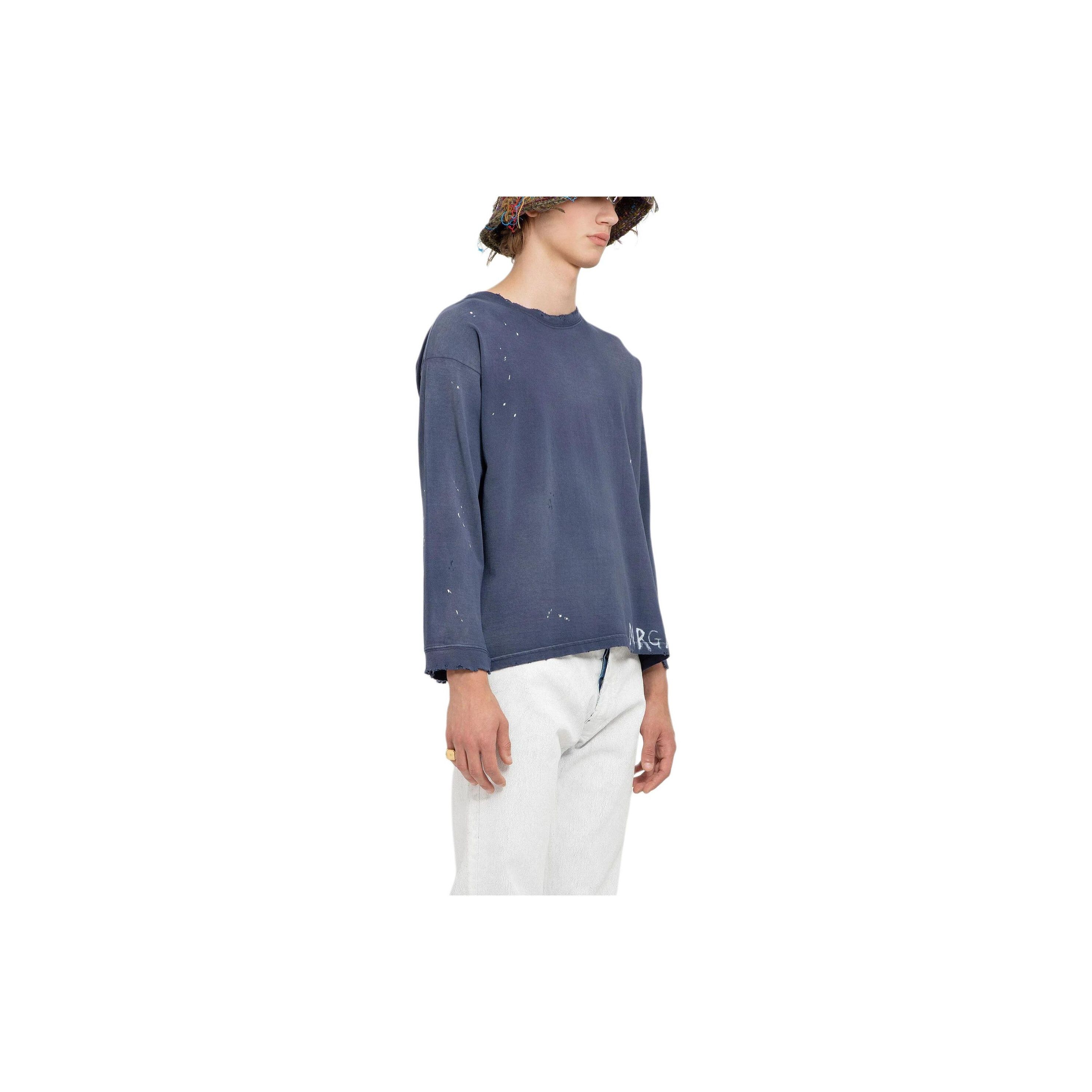 Maison Margiela Maison Margiela Logo Print Long Sleeve T-Shirt Size XXS Size US XXS / EU 40 - 12 Thumbnail