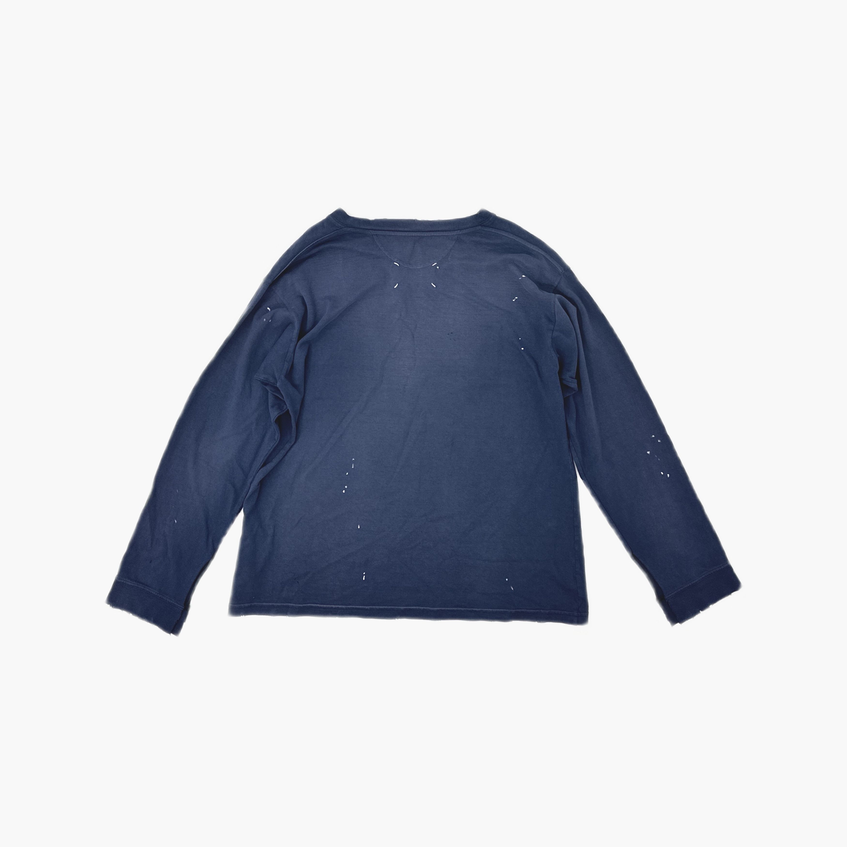 Maison Margiela Maison Margiela Logo Print Long Sleeve T-Shirt Size XXS Size US XXS / EU 40 - 2 Thumbnail