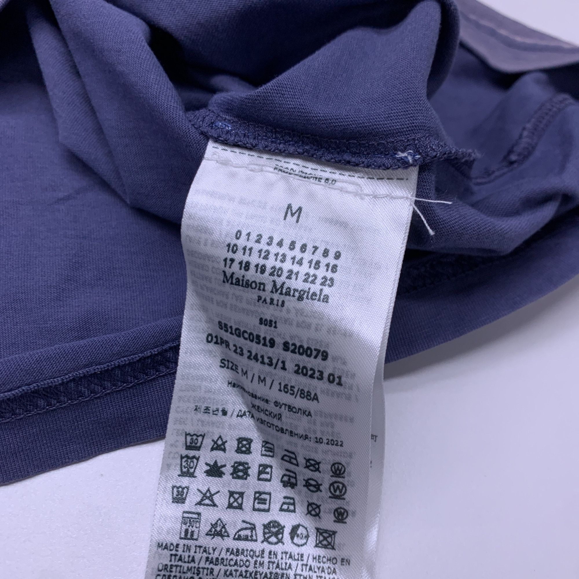 Maison Margiela Maison Margiela Logo Print T-Shirt Size M Size M / US 6-8 / IT 42-44 - 5 Thumbnail