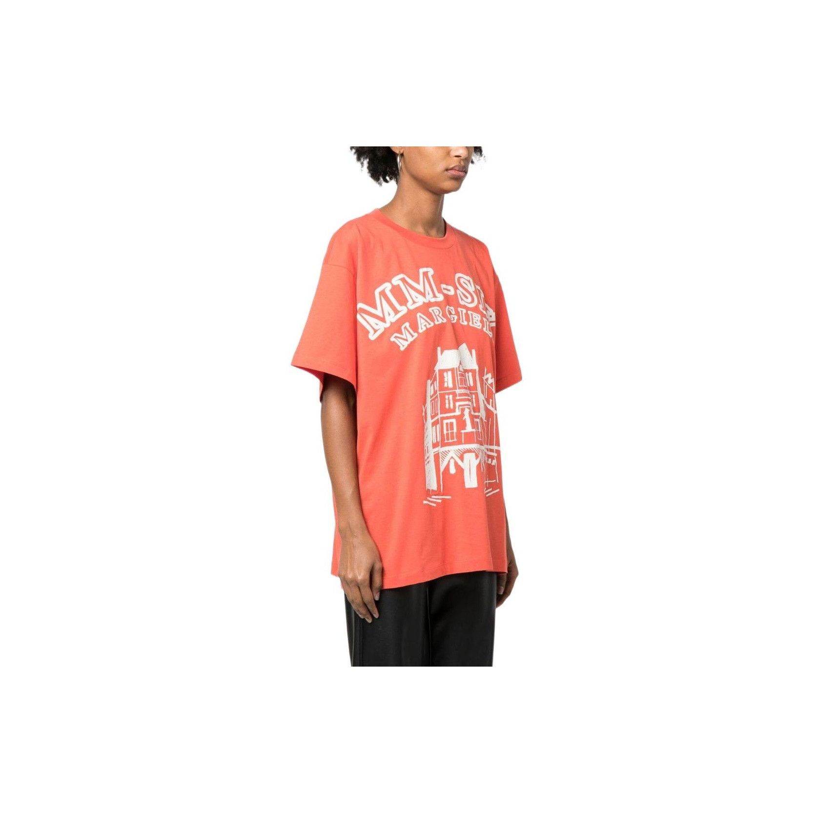 Maison Margiela MM6 Maison Margiela Building Graphic T-Shirt L Size L / US 10 / IT 46 - 7 Thumbnail