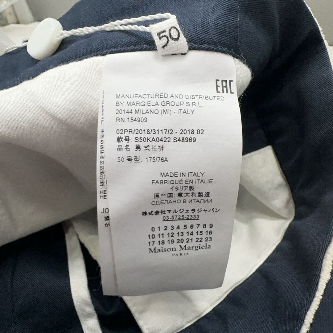 Maison Margiela Maison Margiela Foldover Waist Chinos Size 50 Size US 34 / EU 50 - 4 Thumbnail