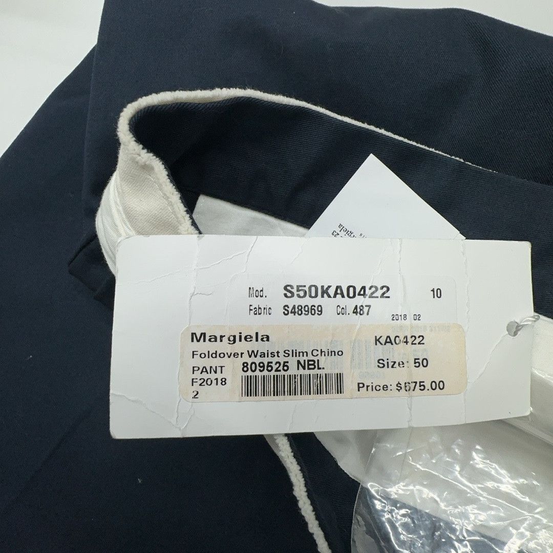 Maison Margiela Maison Margiela Foldover Waist Chinos Size 50 Size US 34 / EU 50 - 3 Thumbnail