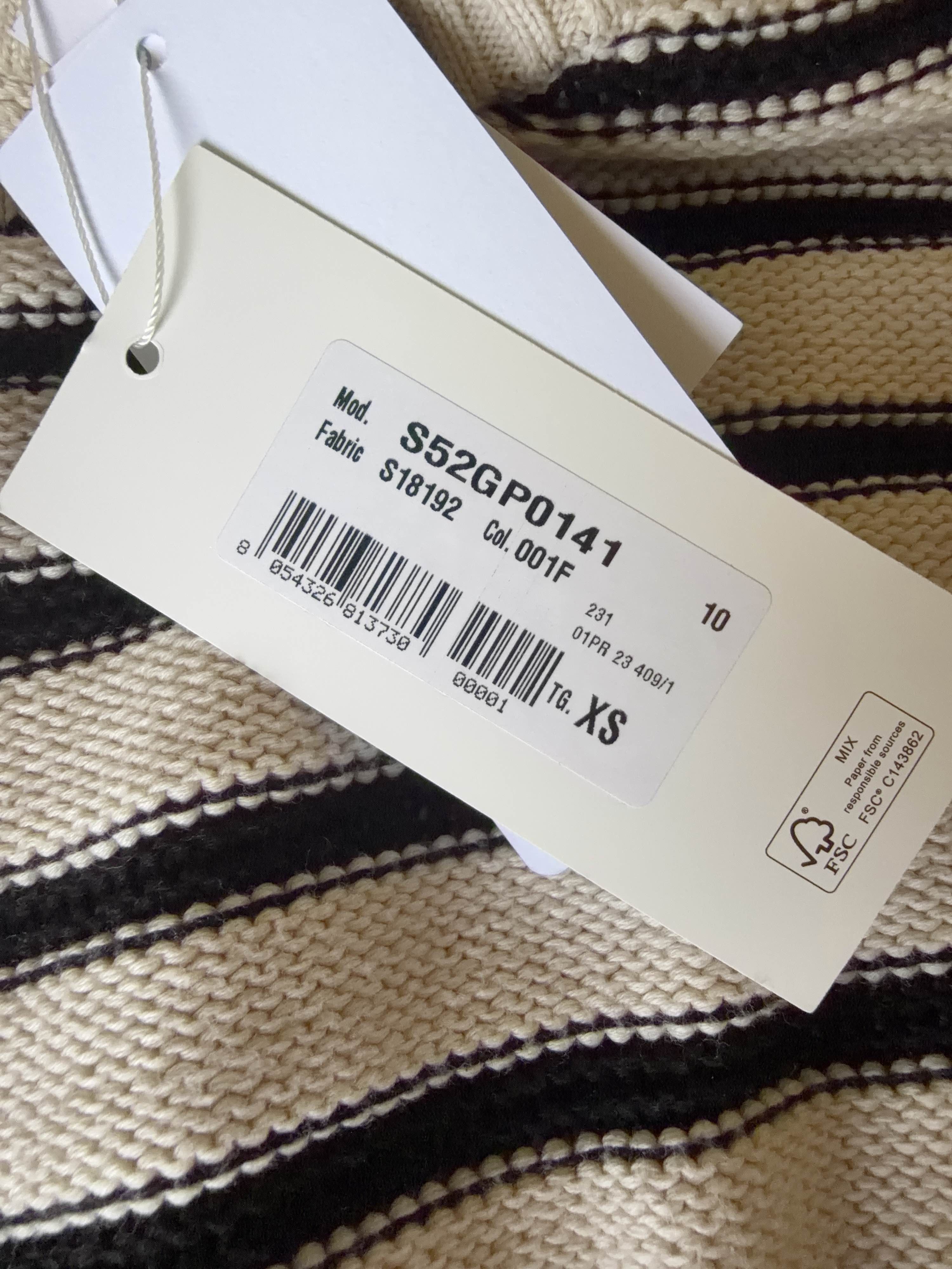 MM6 MM6 Maison Margiela Distressed Striped Sweater XS Size XS / US 0-2 / IT 36-38 - 5 Thumbnail