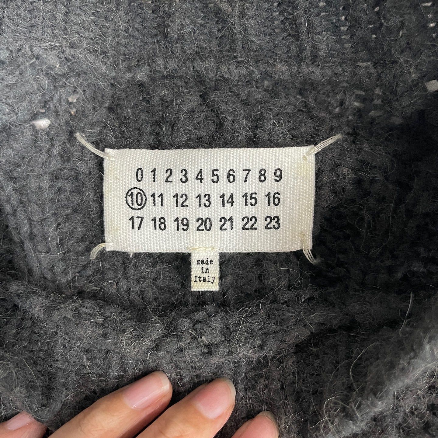 Maison Margiela Maison Margiela Cable Knit Sweater Size S Size US S / EU 44-46 / 1 - 3 Thumbnail