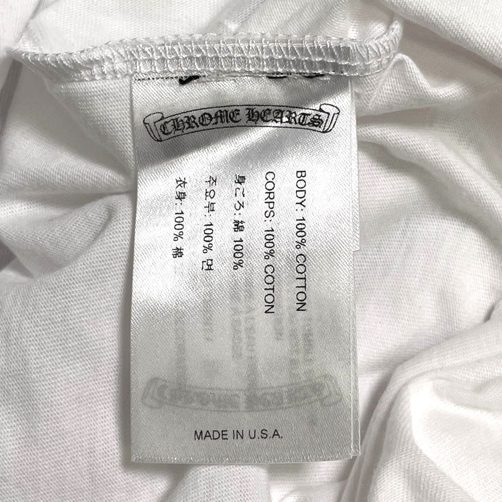 Chrome Hearts Las Vegas Short Sleeve Tee Shirt White Size US S / EU 44-46 / 1 - 4 Thumbnail
