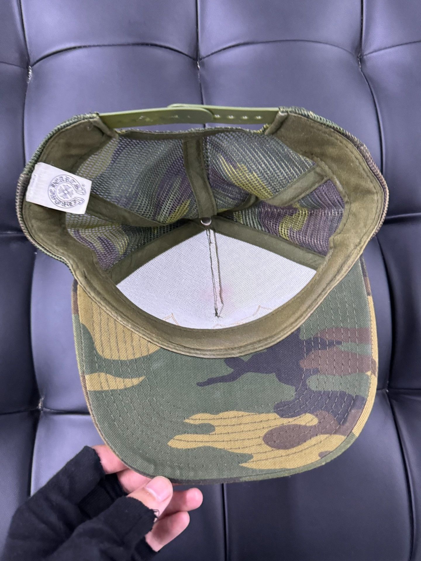 Chrome Hearts Chrome Hearts Camo Star Patch Trucker Hat Size ONE SIZE - 3 Thumbnail