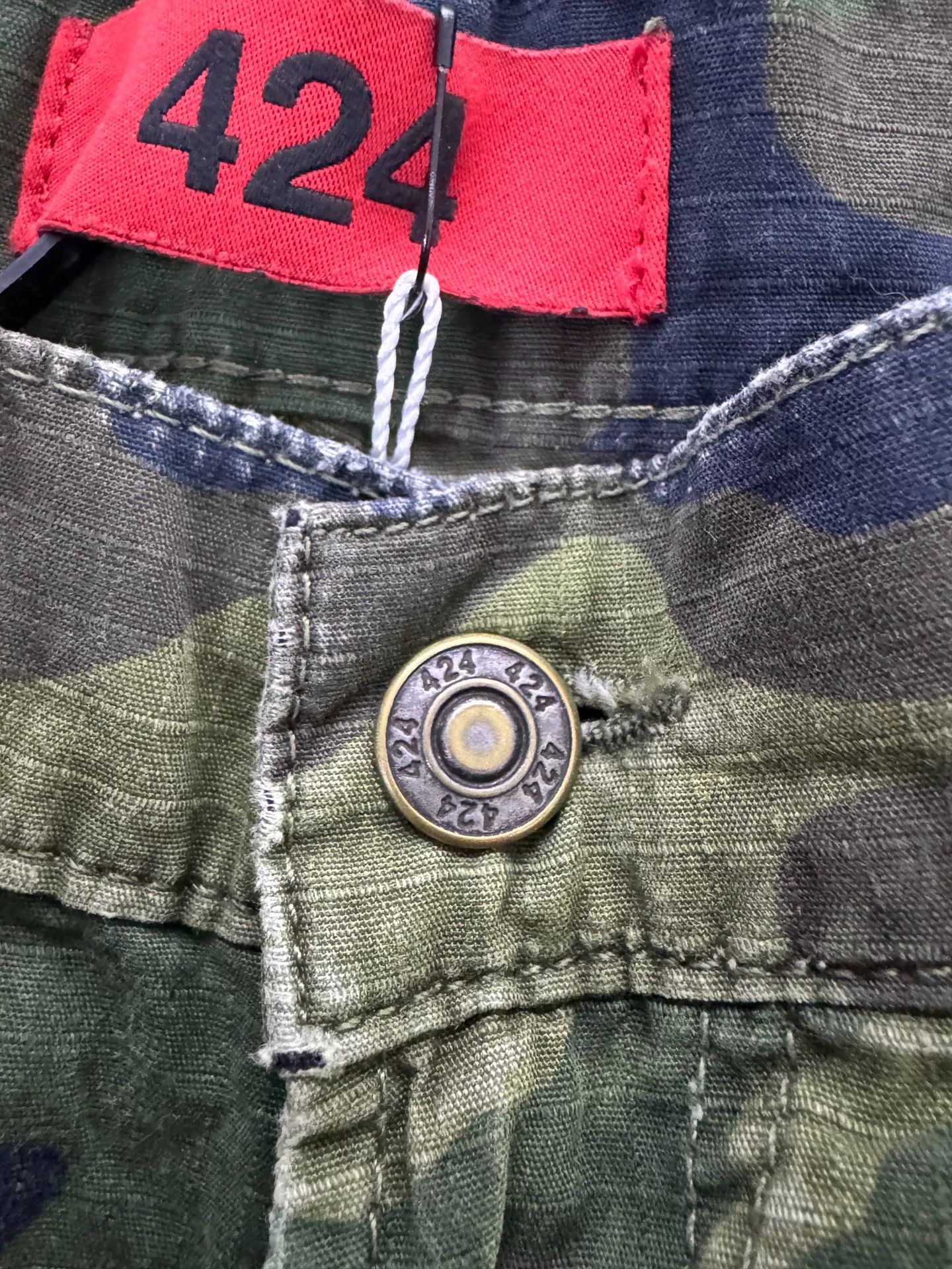 424 424inc Camo Pants Size US 26 / EU 42 - 4 Thumbnail
