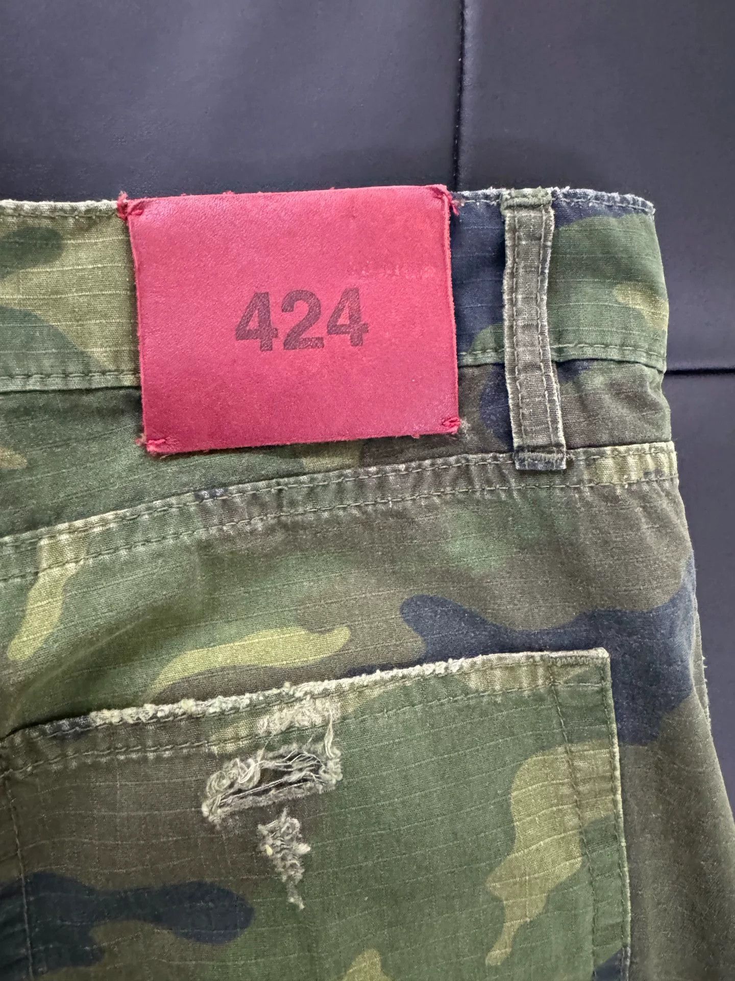 424 424inc Camo Pants Size US 26 / EU 42 - 3 Thumbnail