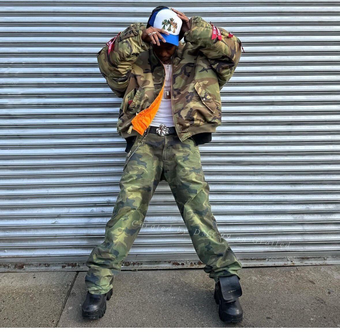 424 424inc Camo Pants Size US 26 / EU 42 - 9 Thumbnail