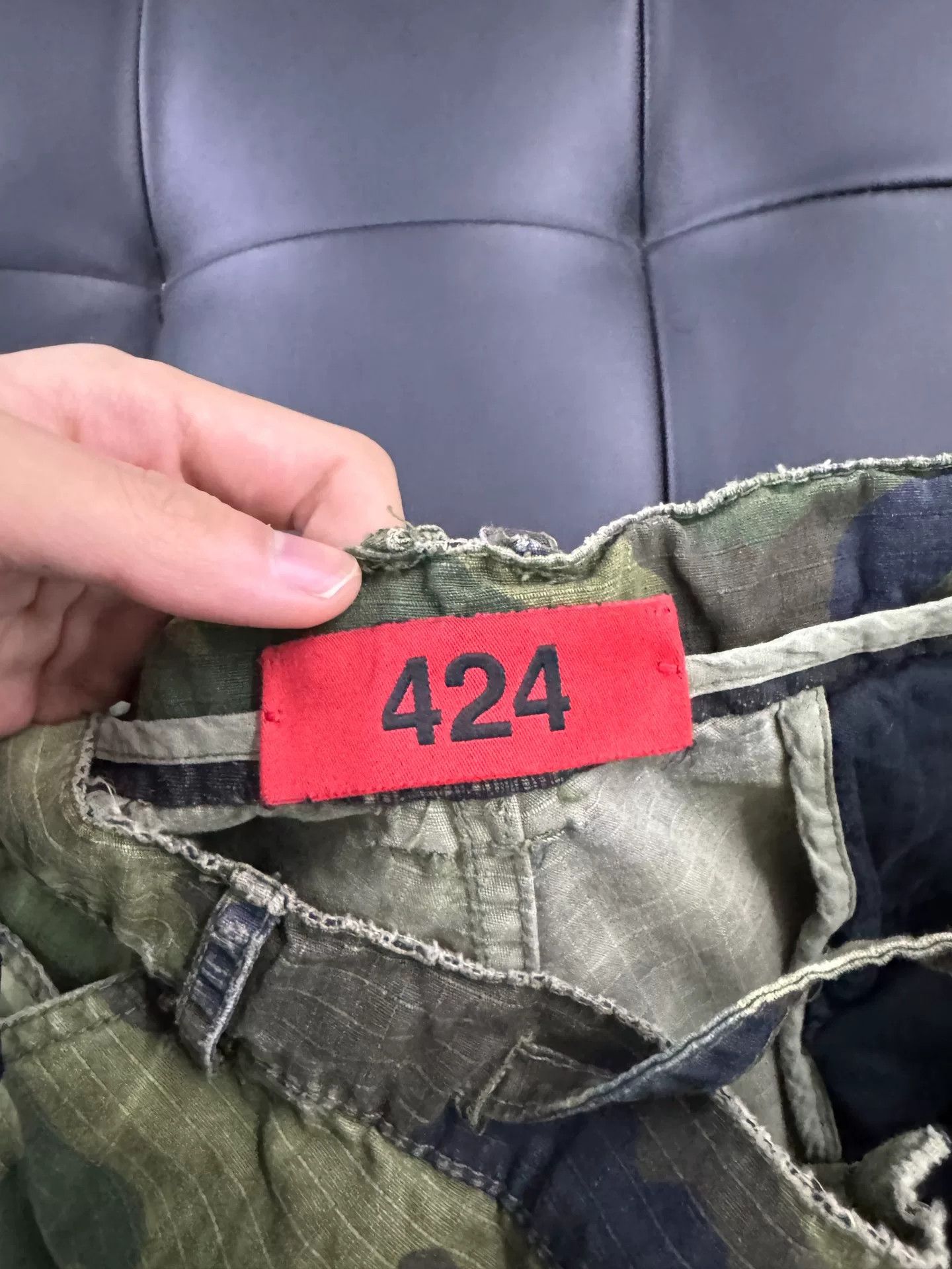 424 424inc Camo Shorts Size US 30 / EU 46 - 3 Thumbnail