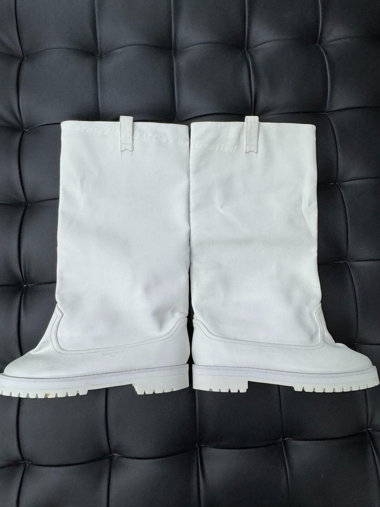 Anonymous Club Anonymous Club Runway Wide Boots White Size US 10 / EU 43 - 2 Thumbnail