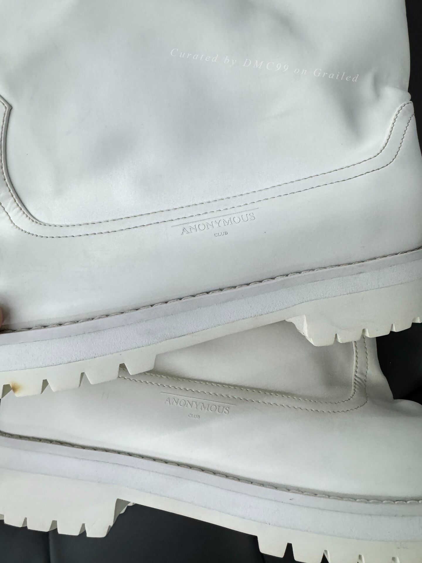 Anonymous Club Anonymous Club Runway Wide Boots White Size US 10 / EU 43 - 4 Thumbnail