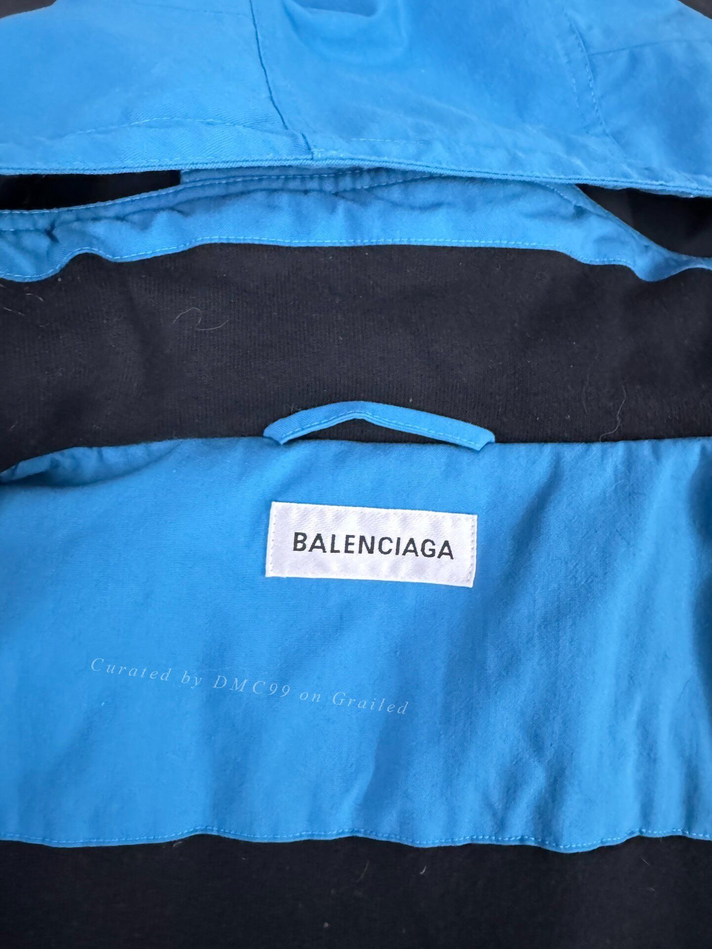 Balenciaga Balenciaga 18FW 7-Layer Blue Coat Size US M / EU 48-50 / 2 - 5 Thumbnail