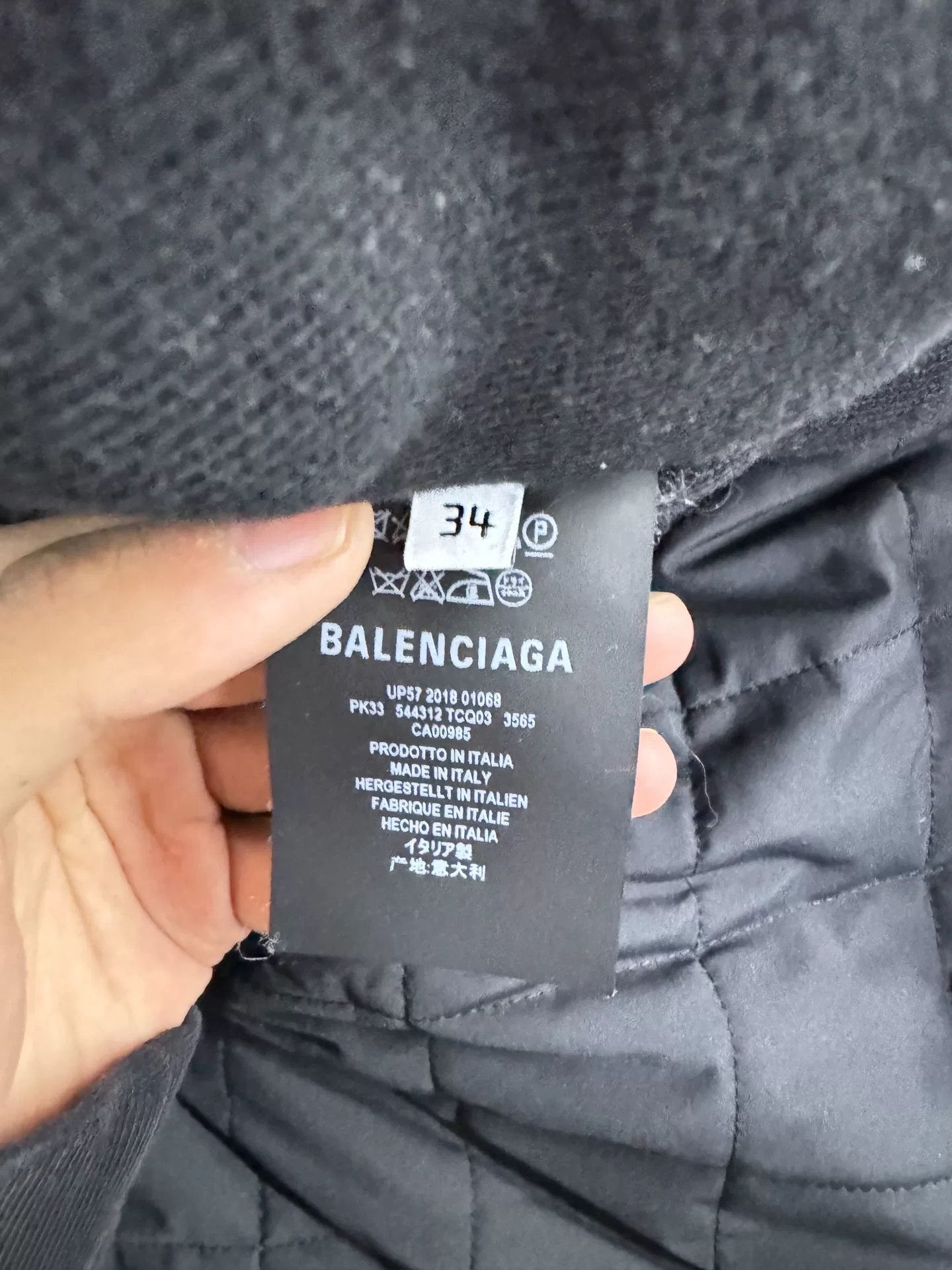 Balenciaga Balenciaga 18FW 7-Layer Blue Coat Size US M / EU 48-50 / 2 - 4 Thumbnail