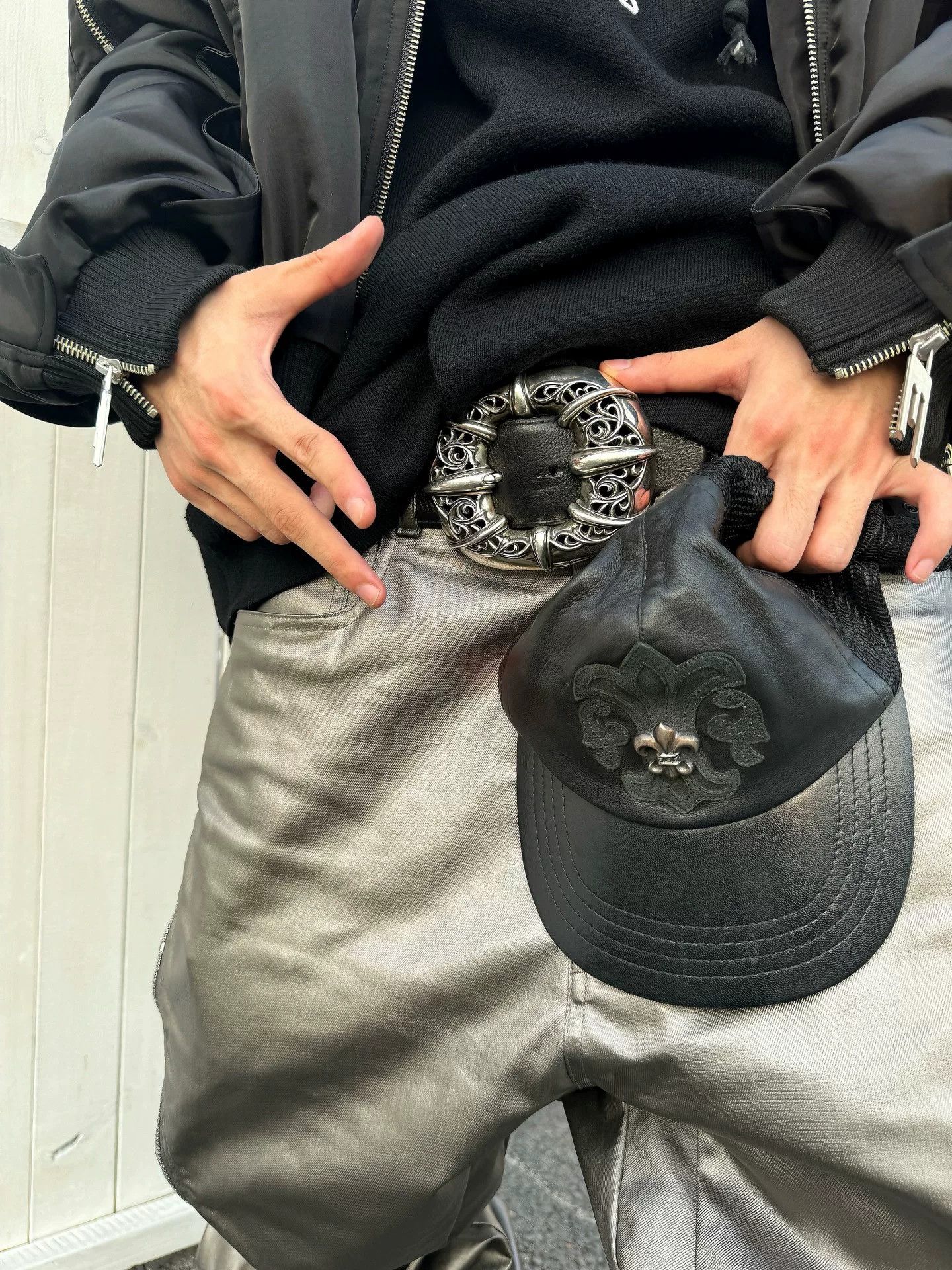 Chrome Hearts Chrome Hearts Silver Scout Flower Patchwork Size ONE SIZE - 3 Thumbnail