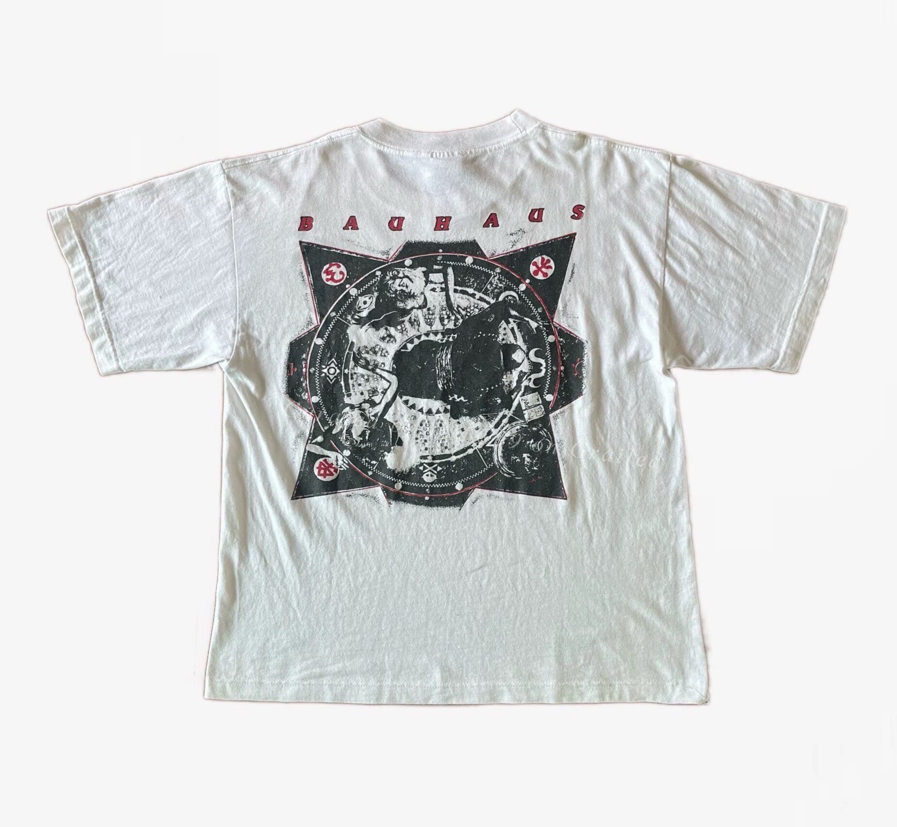 Other Bauhaus Vintage White Boxy Pattern Tee Size US M / EU 48-50 / 2 - 2 Thumbnail
