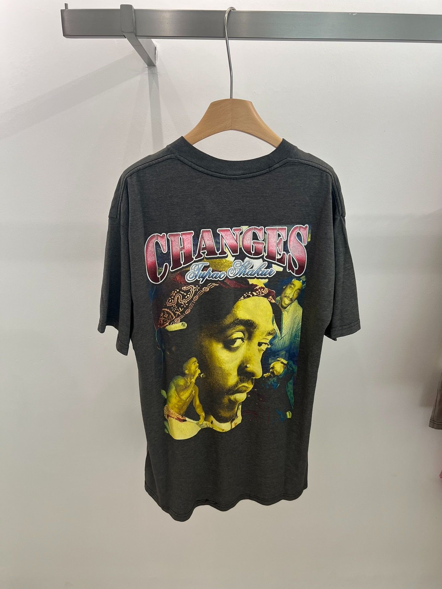 Other Tupac Vintage Bootleg Rap Tee Size US M / EU 48-50 / 2 - 2 Thumbnail