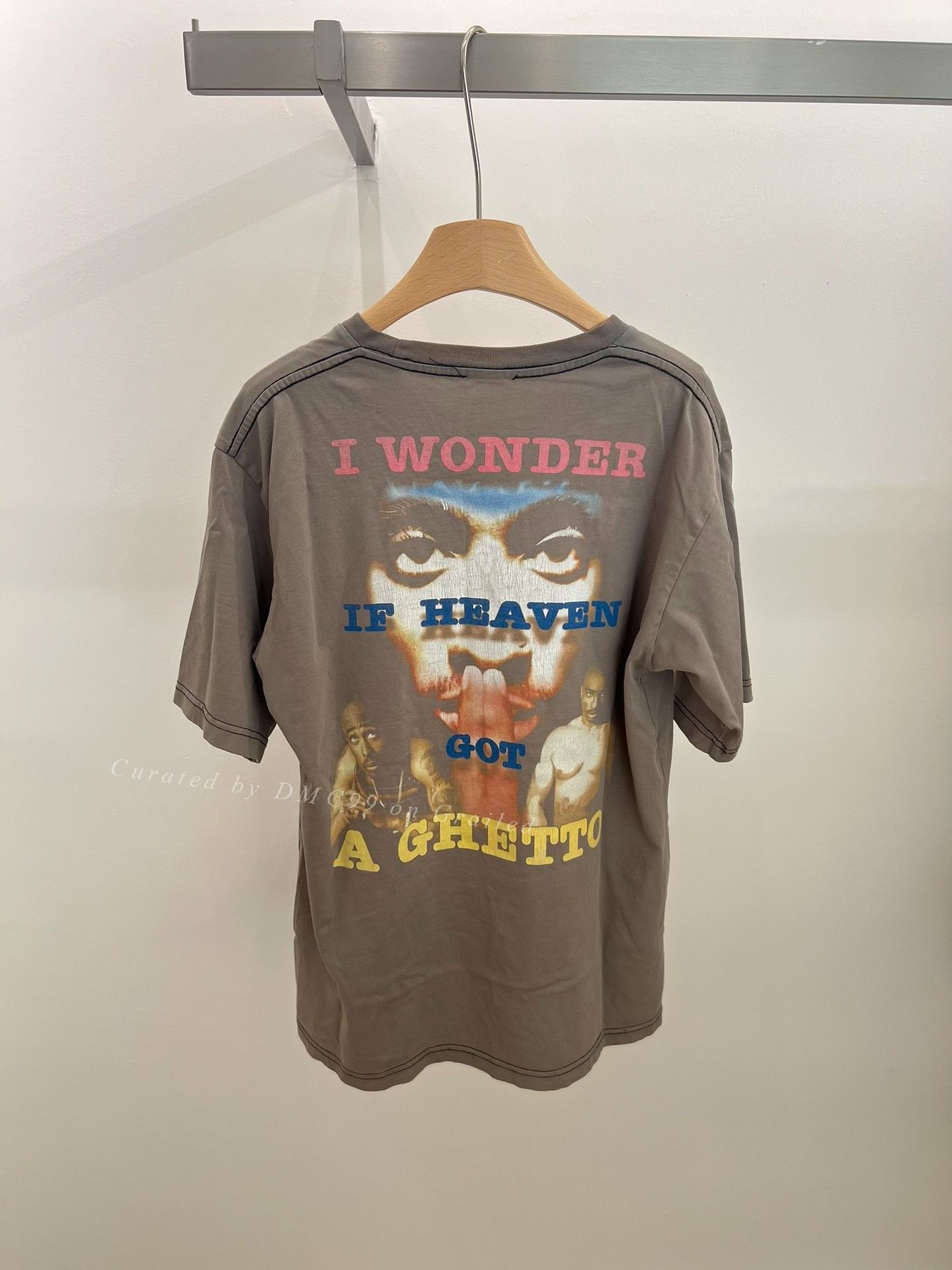 Other Vintage 90s Tuapc Bootleg Faded Rap Tee Size US M / EU 48-50 / 2 - 2 Thumbnail