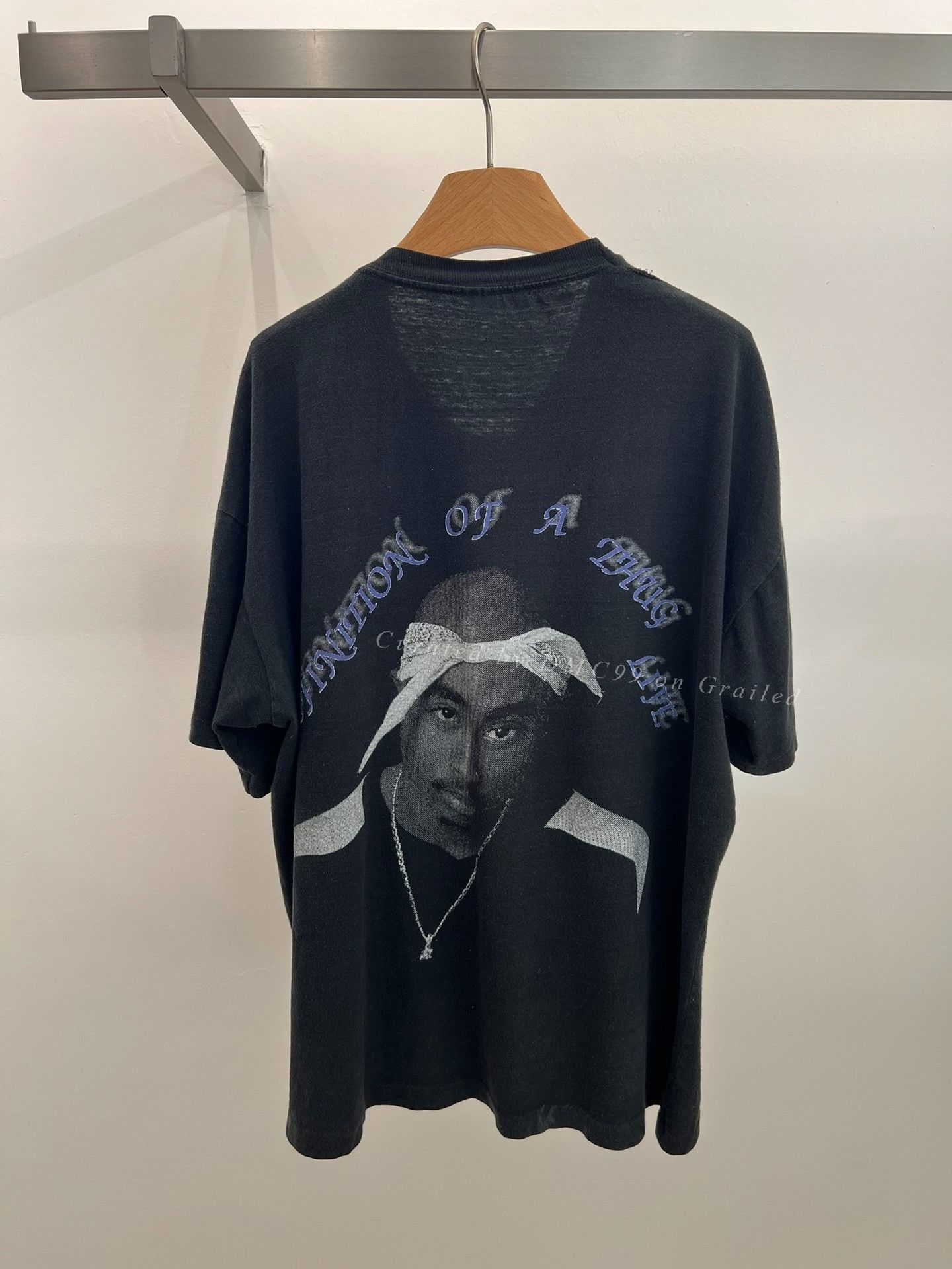 Other Vintage Tupac Bootleg Rap Tee Size US M / EU 48-50 / 2 - 2 Thumbnail