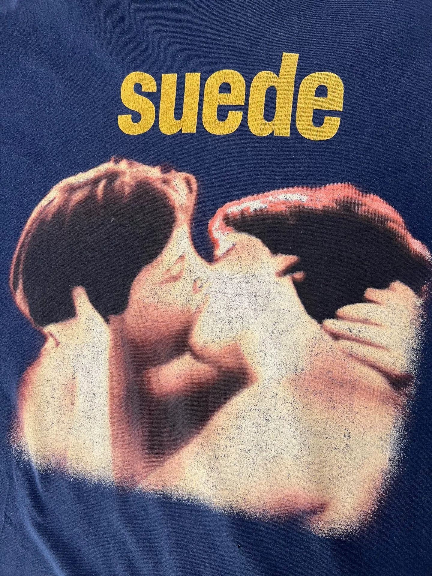 Other Vintage 90s Hanes Suede Blue Size US M / EU 48-50 / 2 - 3 Thumbnail