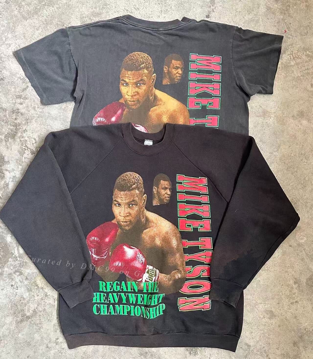 Other Mike Tyson 90s Vintage Rap Hoodie Size US M / EU 48-50 / 2 - 3 Thumbnail