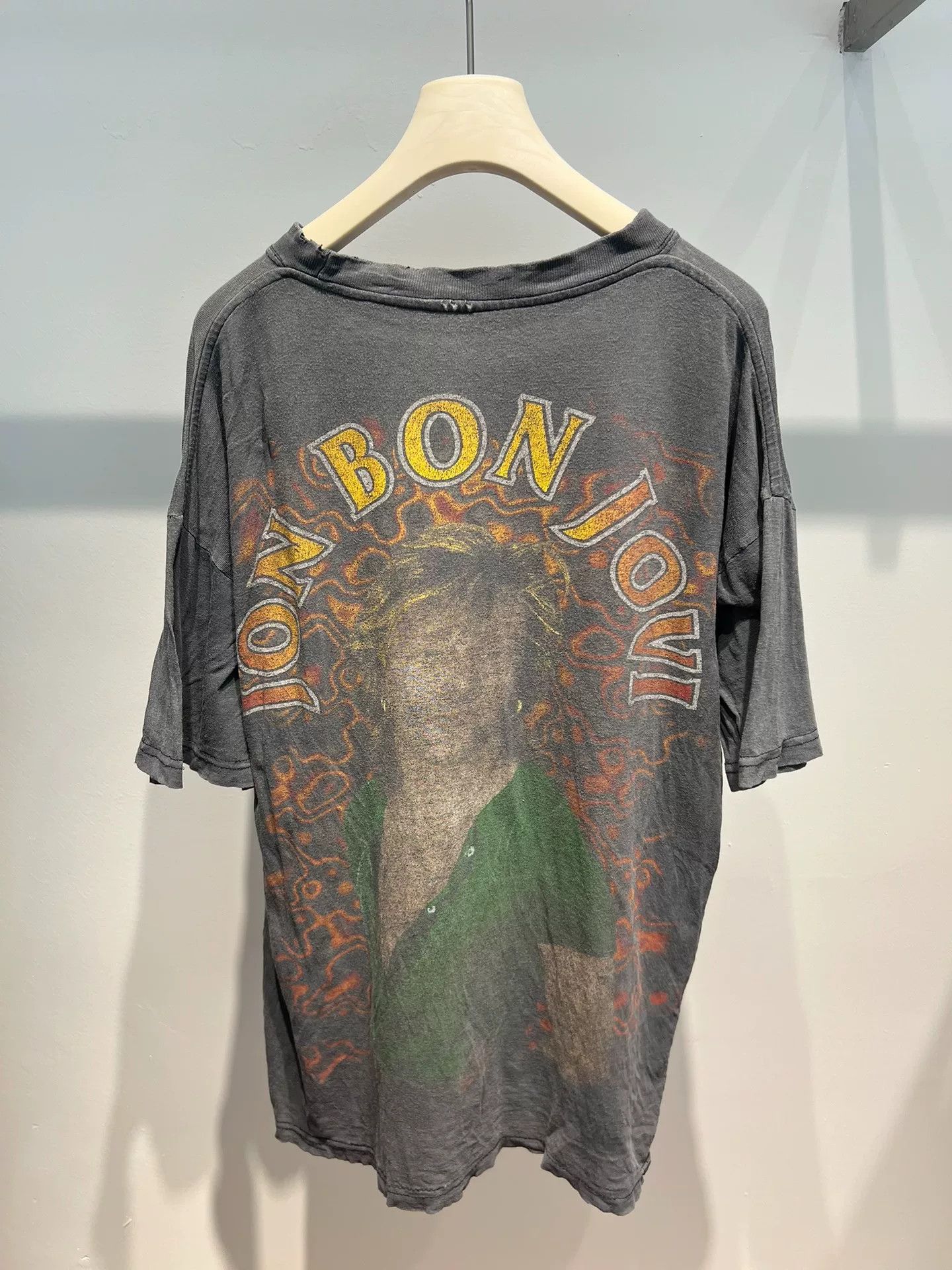 Other Vintage Bon Jovi 90s Tee Size US M / EU 48-50 / 2 - 2 Thumbnail