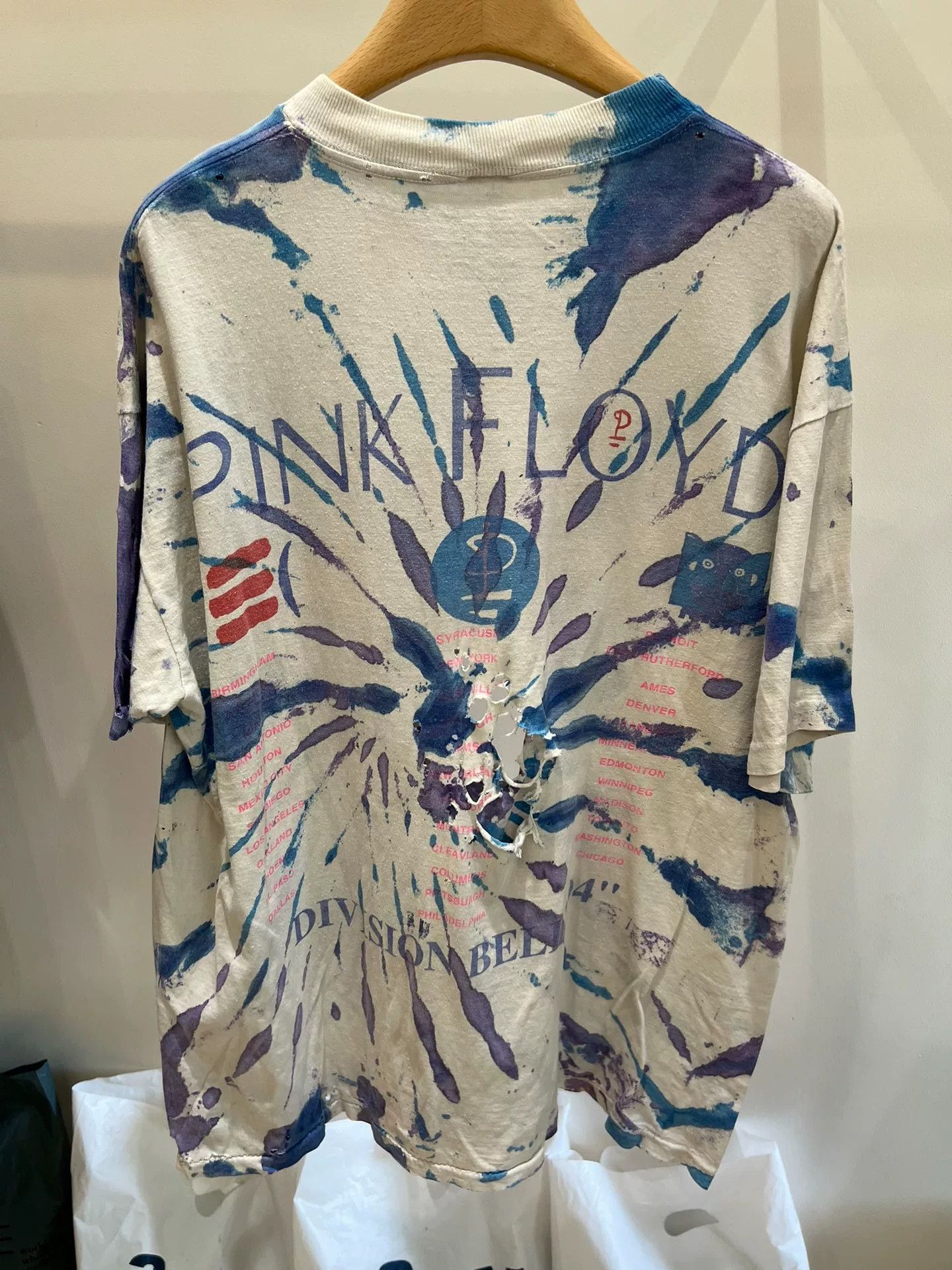 Other Vintage 90s Pink Floyd Rebuild T-shirt Size US M / EU 48-50 / 2 - 2 Thumbnail