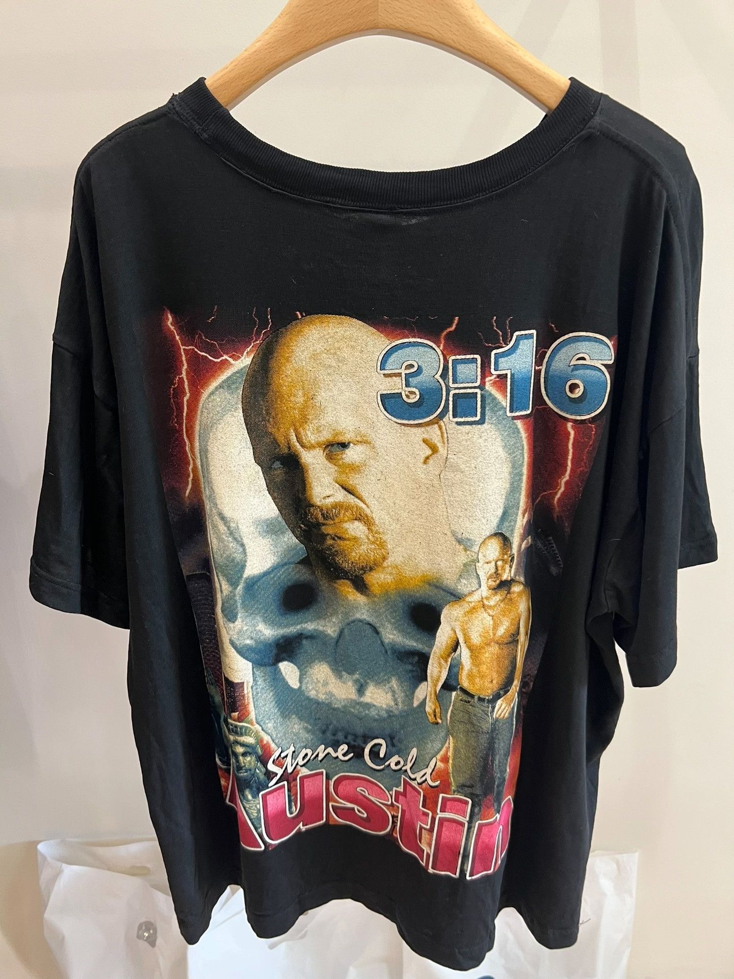 Other Vintage 90s Stone Cold Austin WWE Tee Size US XXL / EU 58 / 5 - 2 Thumbnail