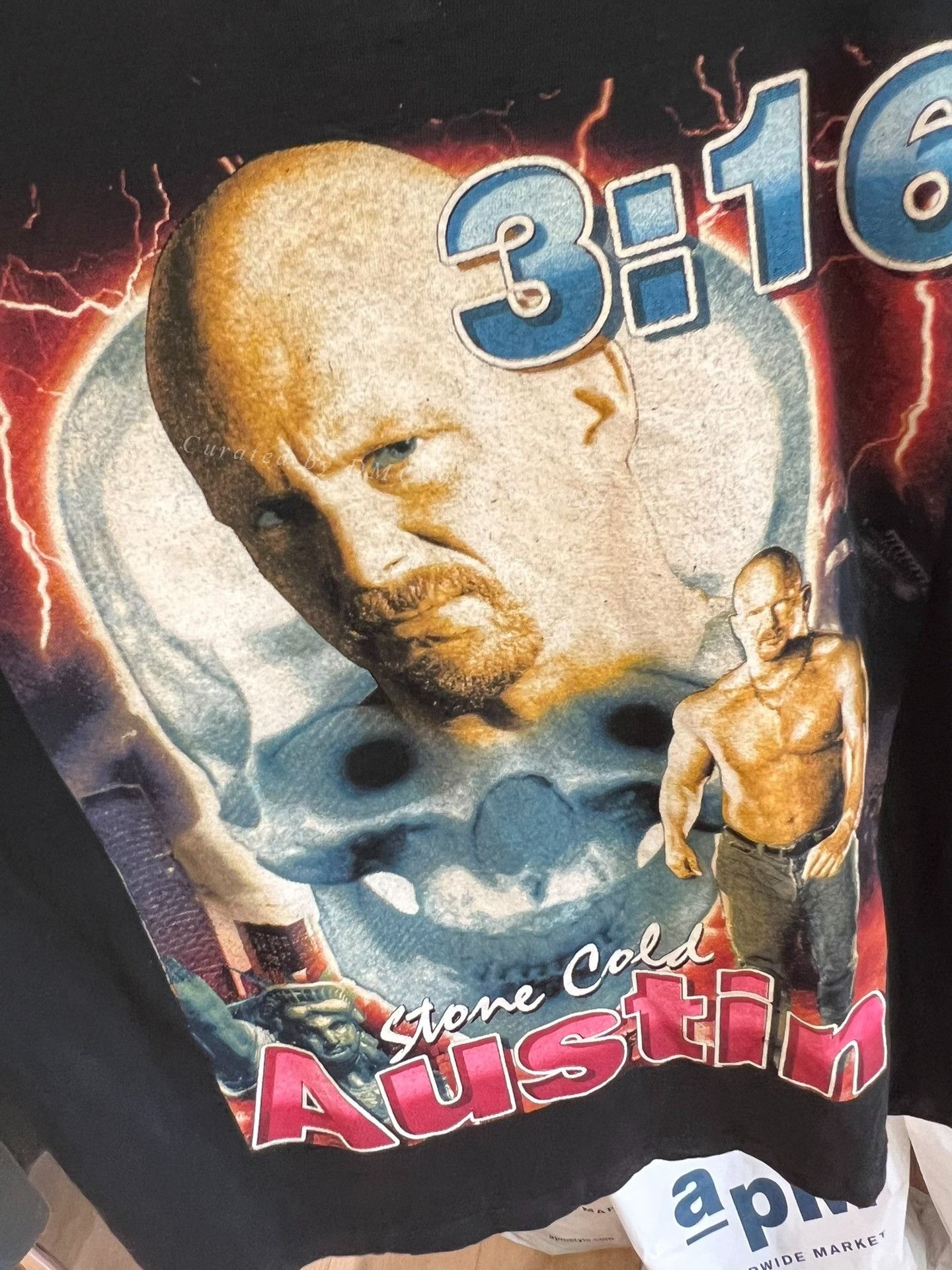 Other Vintage 90s Stone Cold Austin WWE Tee Size US XXL / EU 58 / 5 - 5 Thumbnail