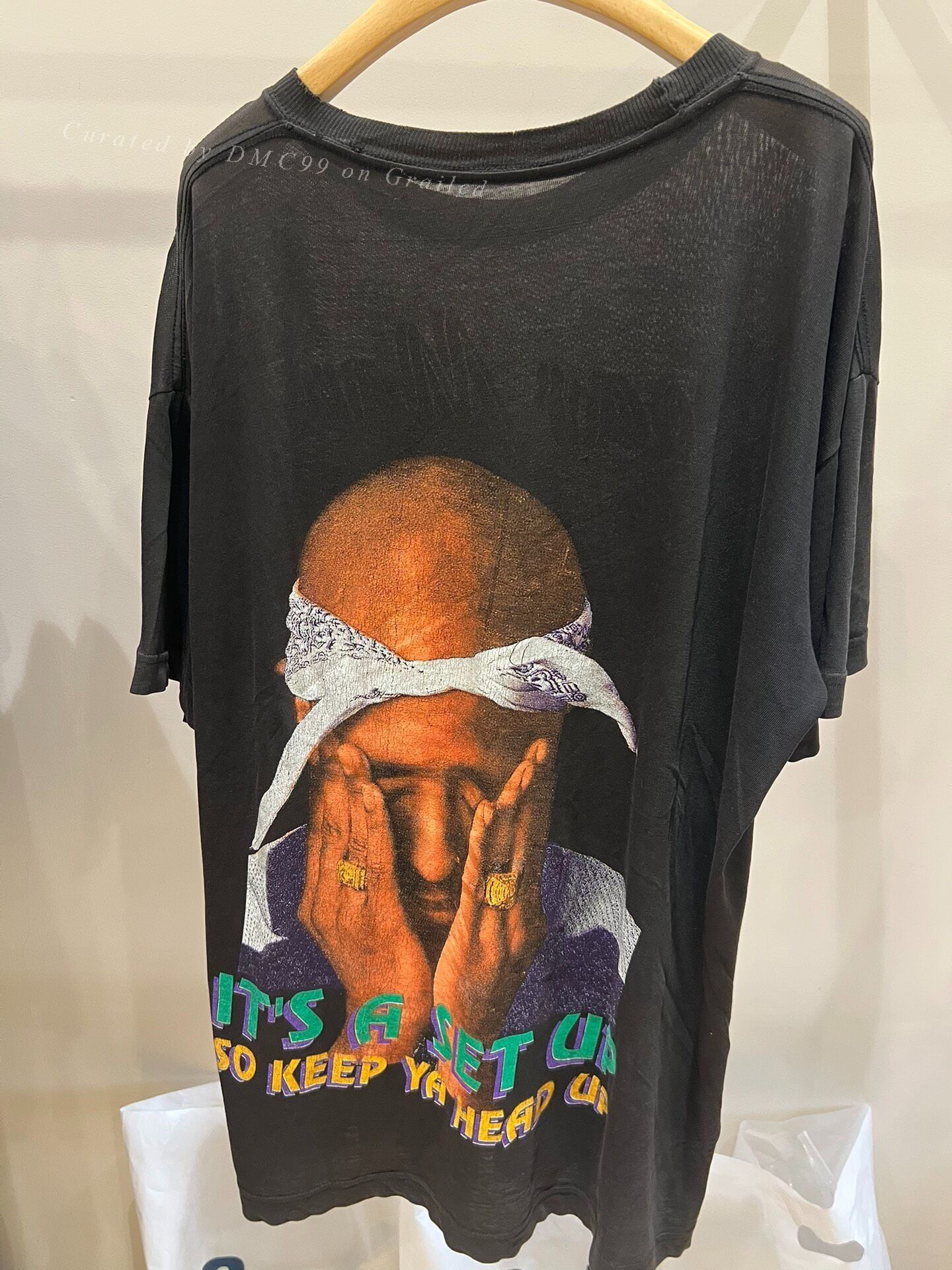 Other vintage tupac bootleg rap tee Size US M / EU 48-50 / 2 - 2 Thumbnail