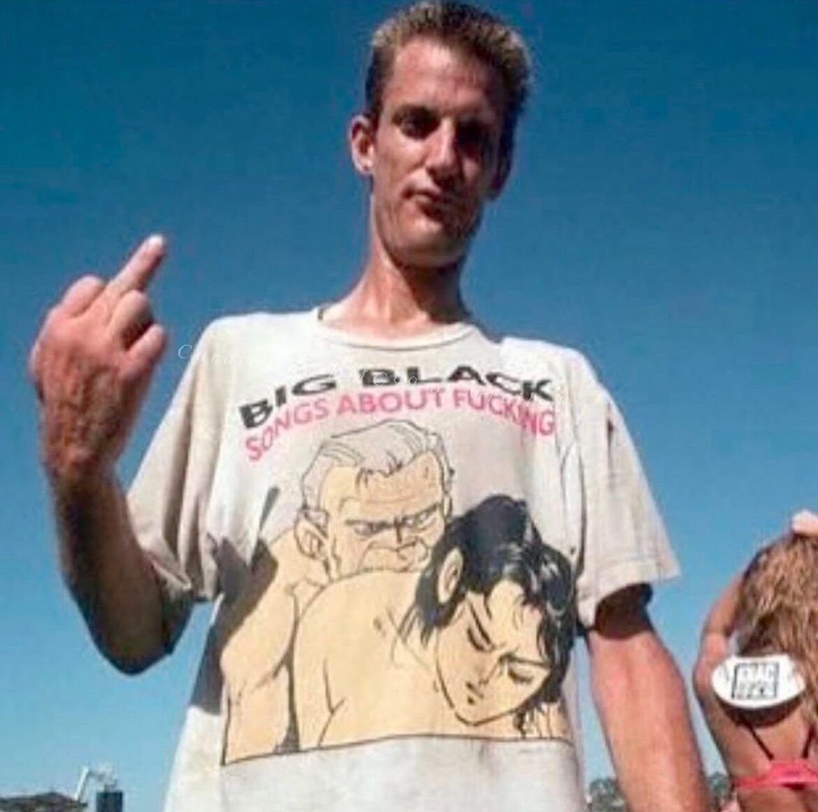 Other Vintage 1986 Big Black Punk T-Shirt Size US XXL / EU 58 / 5 - 8 Thumbnail