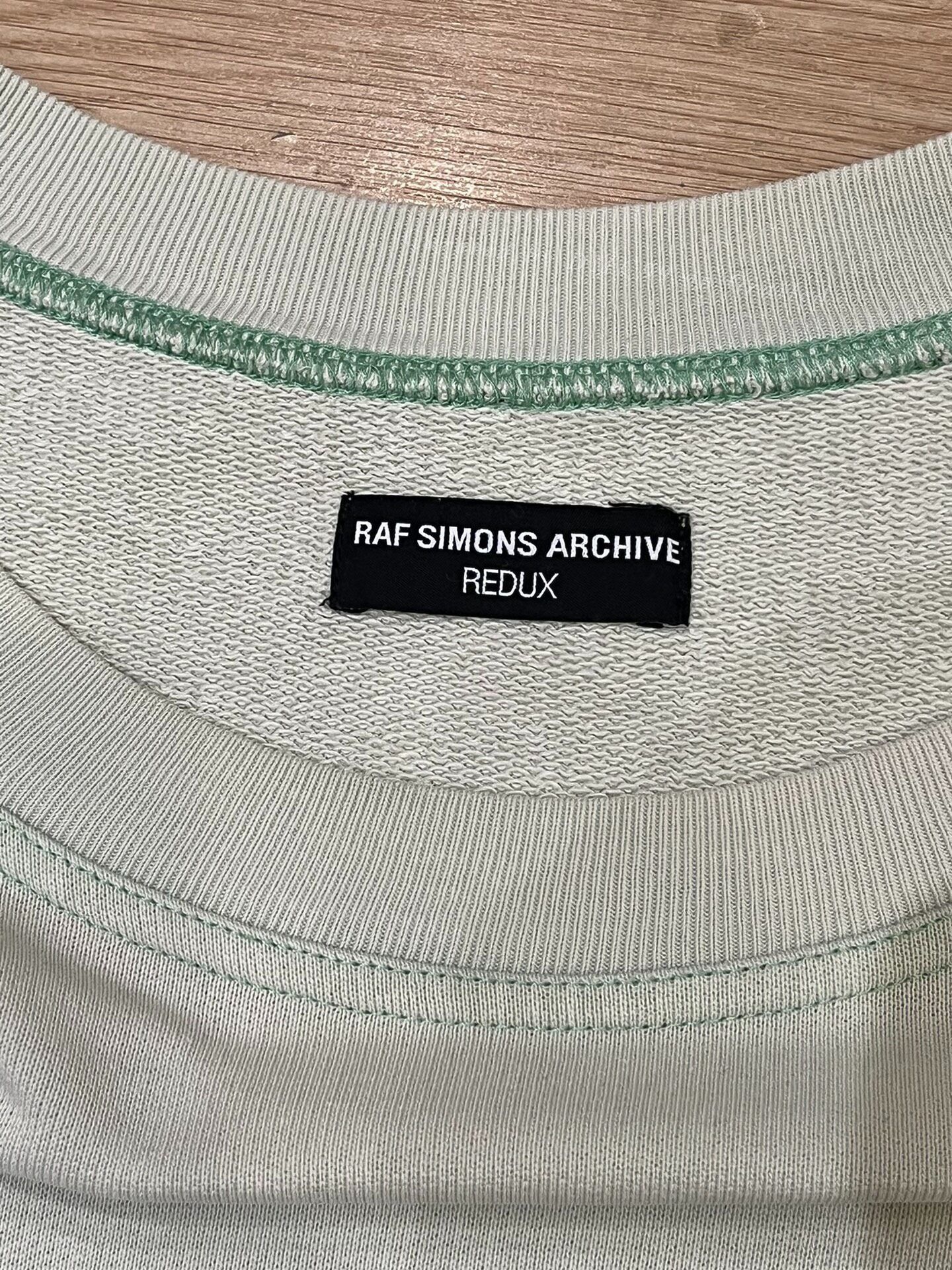 Raf Simons Raf Simons REDUX Nebraska Mint Green Sweatshirt Size US M / EU 48-50 / 2 - 3 Thumbnail