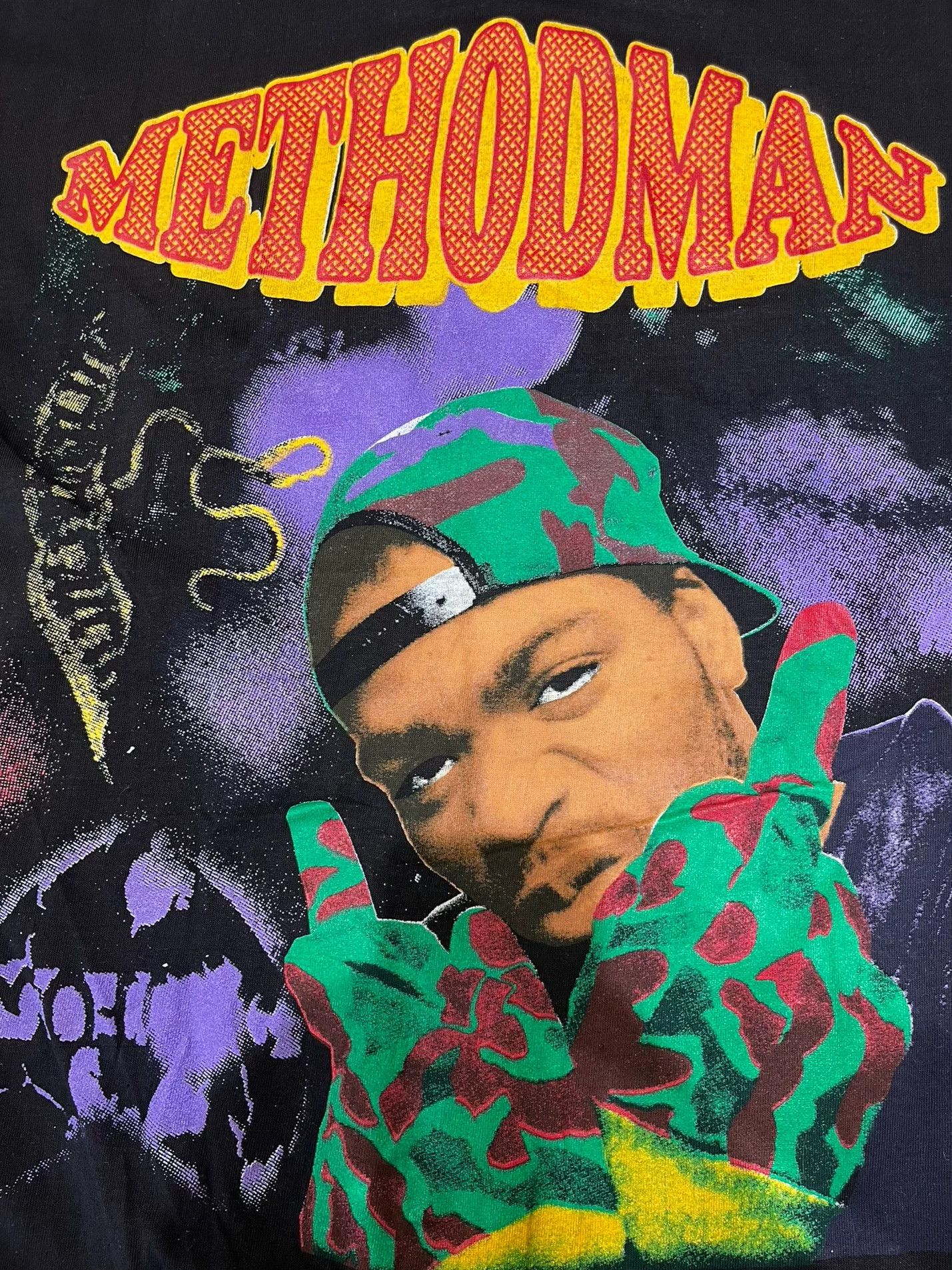 Other Wutang Methodman Vintage Rap Tee Size US M / EU 48-50 / 2 - 3 Thumbnail