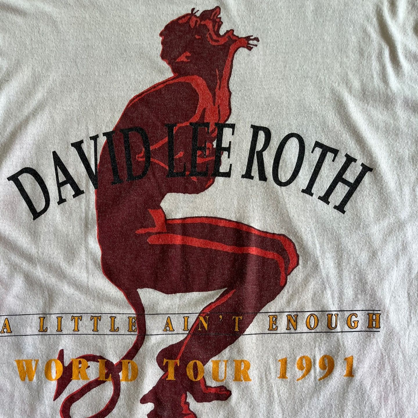 Other Vintage 1991 David Lee Roth Tee Size US XXL / EU 58 / 5 - 4 Thumbnail