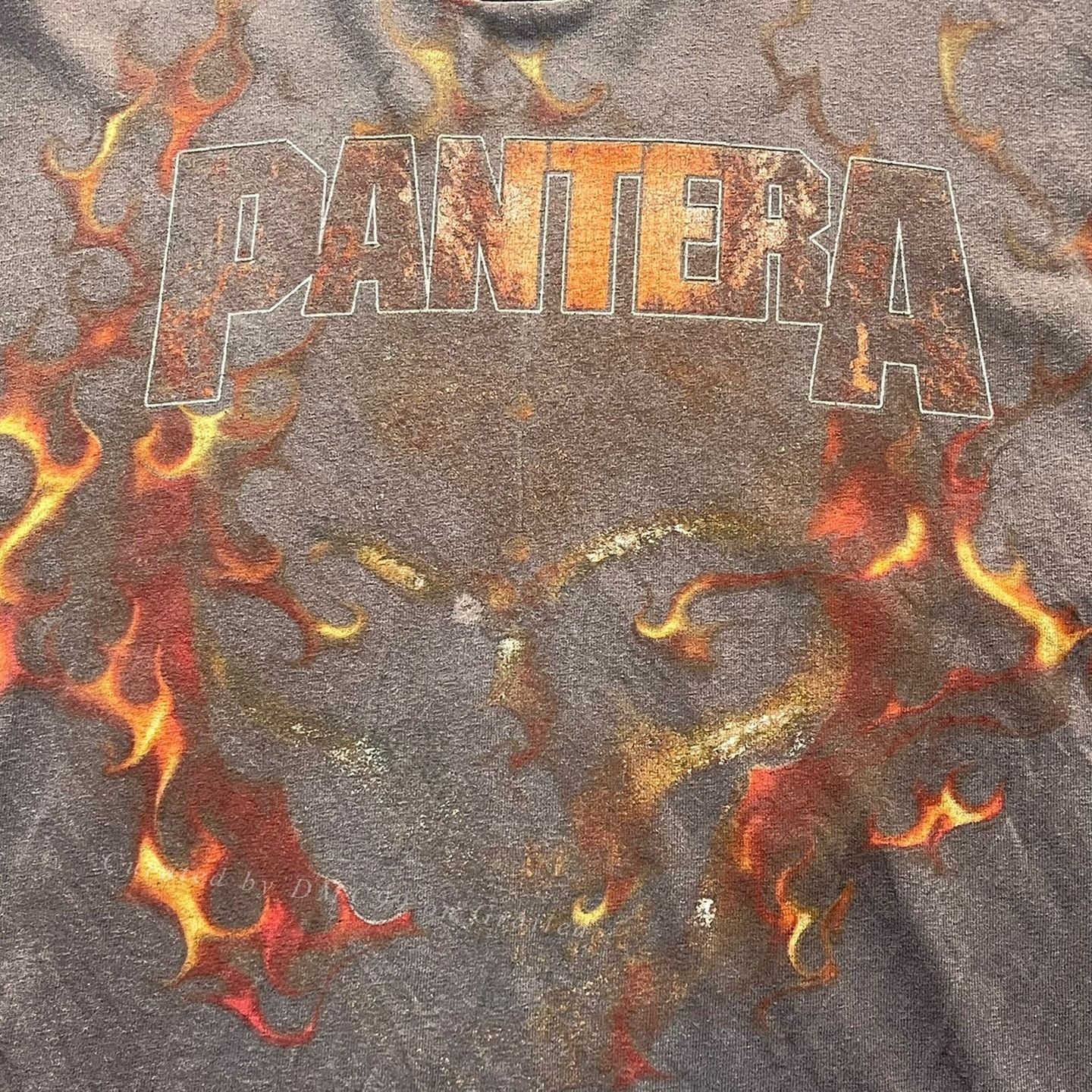 Other Vintage 90s Pantera Flame T-Shirt Size US M / EU 48-50 / 2 - 3 Thumbnail
