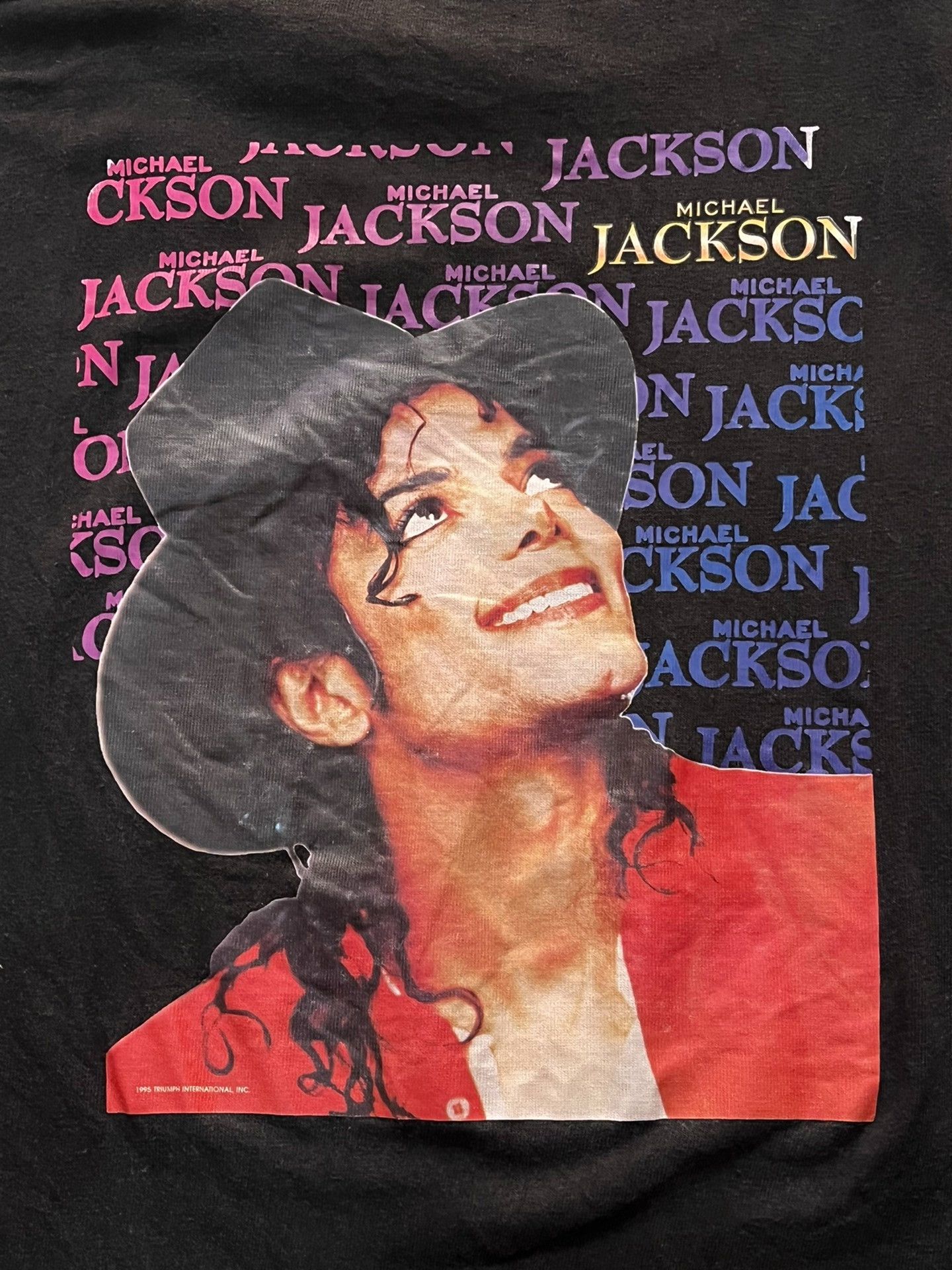 Other Vintage Michael Jackson 1996 Tour Tee Size US M / EU 48-50 / 2 - 4 Thumbnail