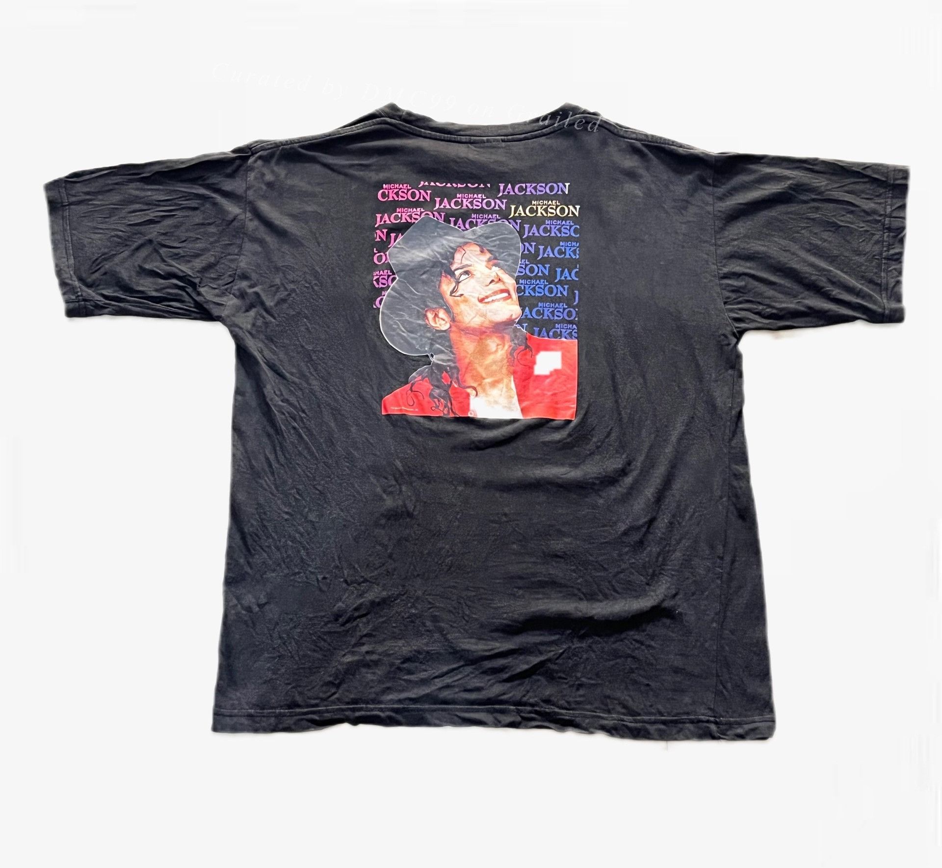 Other Vintage Michael Jackson 1996 Tour Tee Size US M / EU 48-50 / 2 - 2 Thumbnail