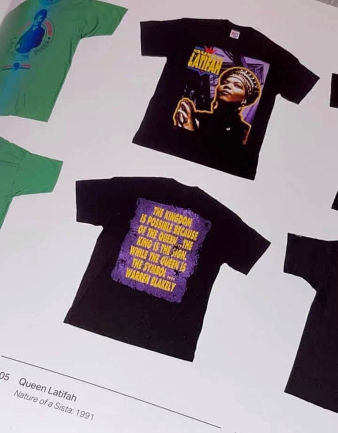 Other Queen Latifah 1991 Vintage Rap Tee Size US M / EU 48-50 / 2 - 3 Thumbnail