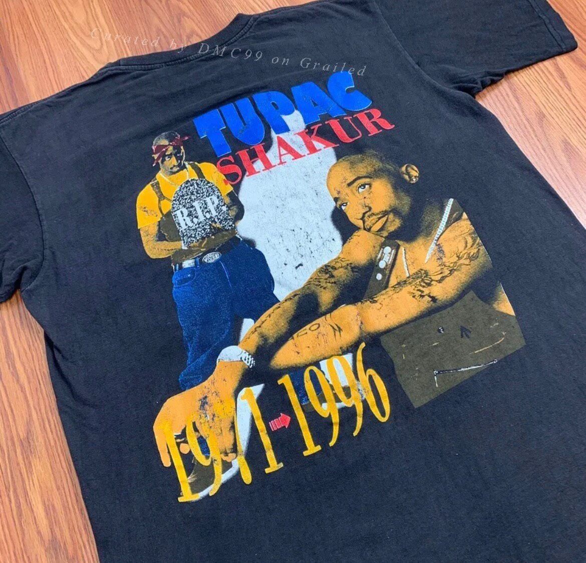 Other Tupac Vintage Bootleg Rap Tee Size US XXL / EU 58 / 5 - 4 Thumbnail
