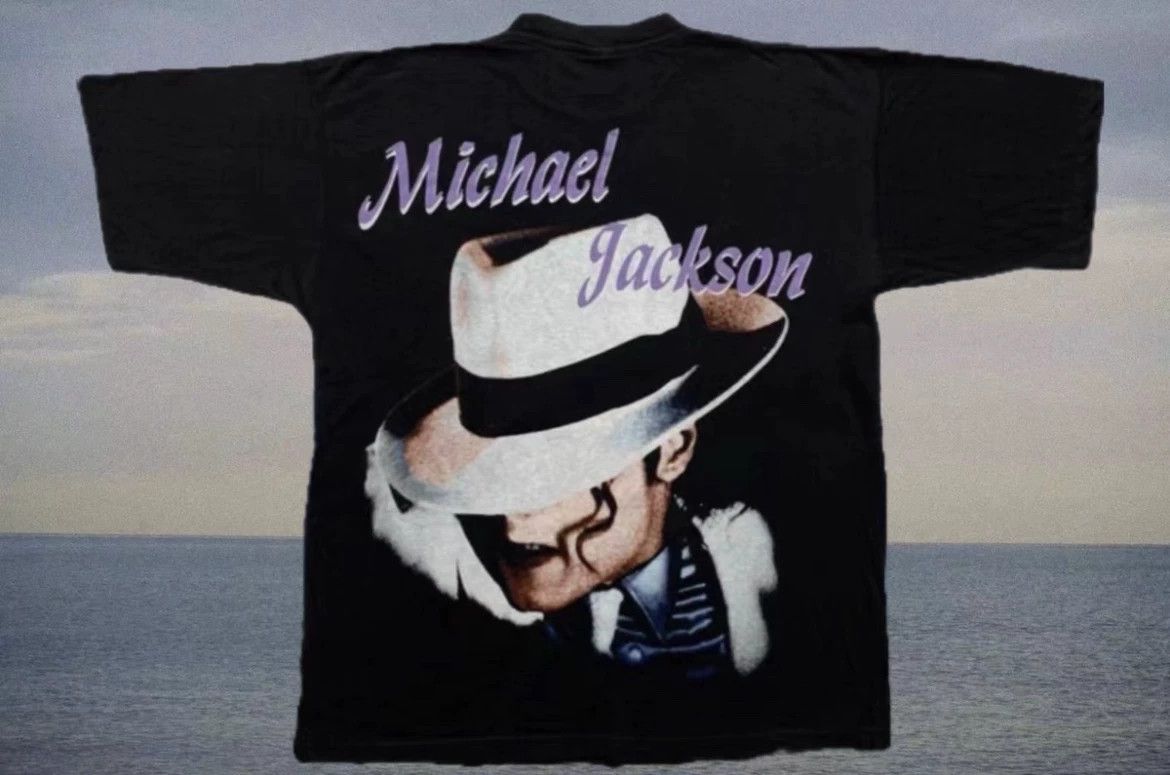 Other Michael Jackson 90s Vintage Bootleg Tee Size US M / EU 48-50 / 2 - 2 Thumbnail