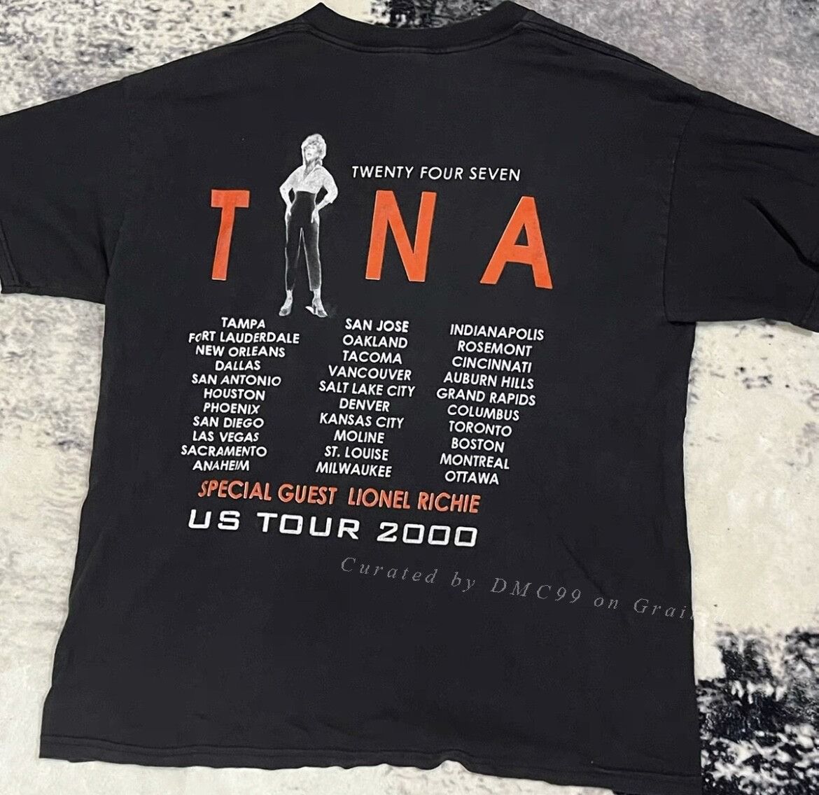 Other Vintage Tina Turner 2000 Tee Size US XL / EU 56 / 4 - 2 Thumbnail