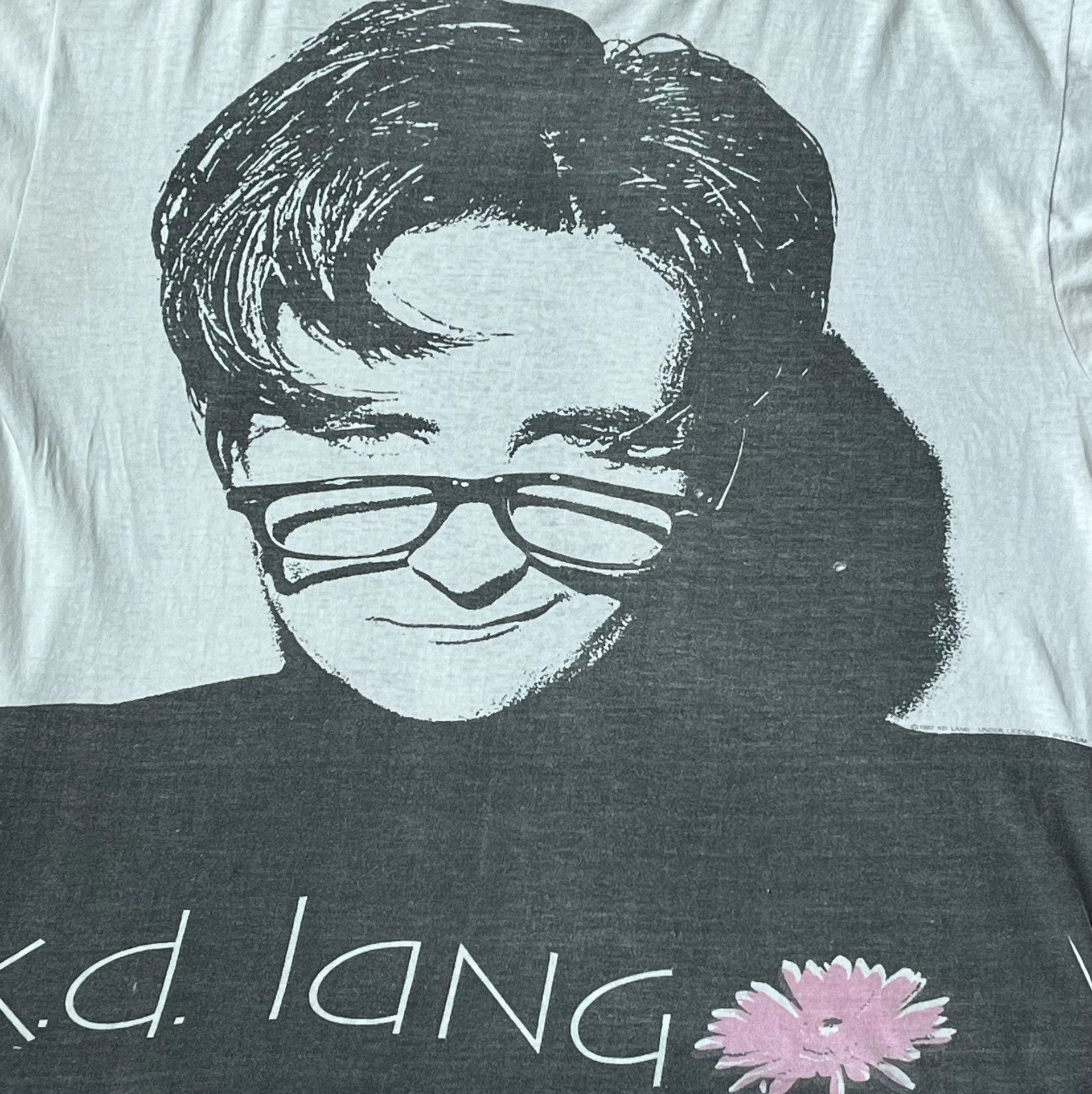 Other Vintage k.d. lang 1992 90s Tee Size US M / EU 48-50 / 2 - 4 Thumbnail