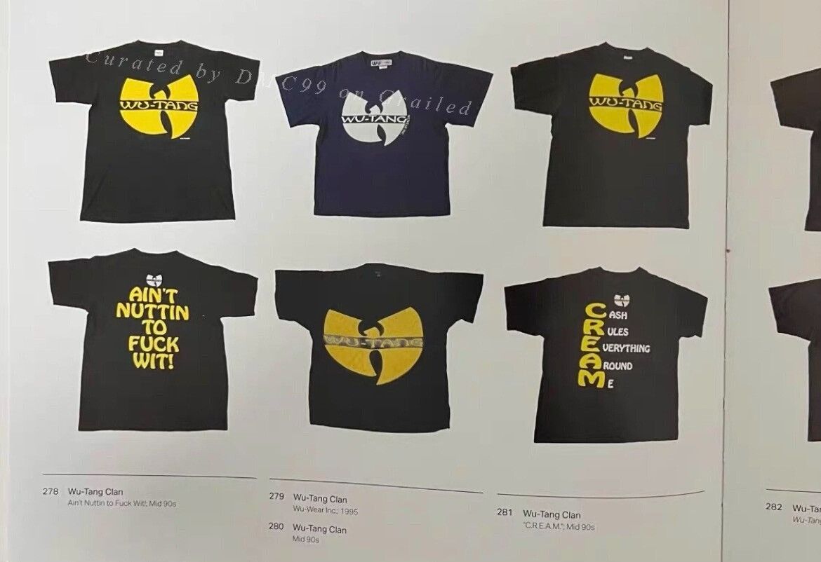 Other Vintage Wutang Cream Rap Tee Size US M / EU 48-50 / 2 - 4 Thumbnail
