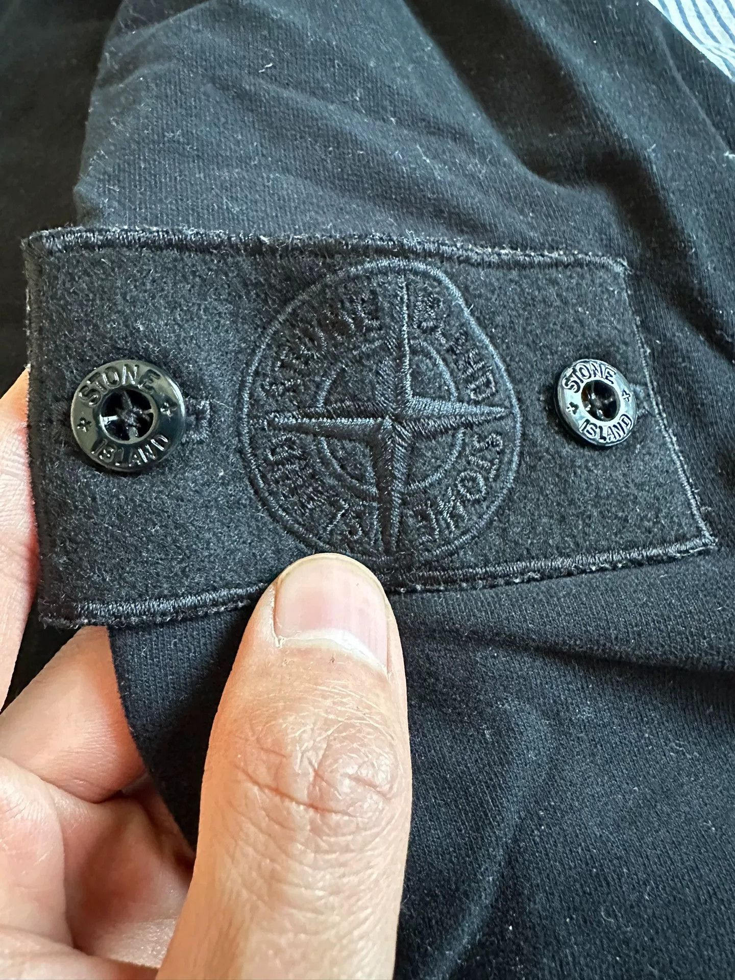 Stone Island Stone Island Black Label Ghost Crewneck Sweatshirt Size US XXL / EU 58 / 5 - 4 Thumbnail