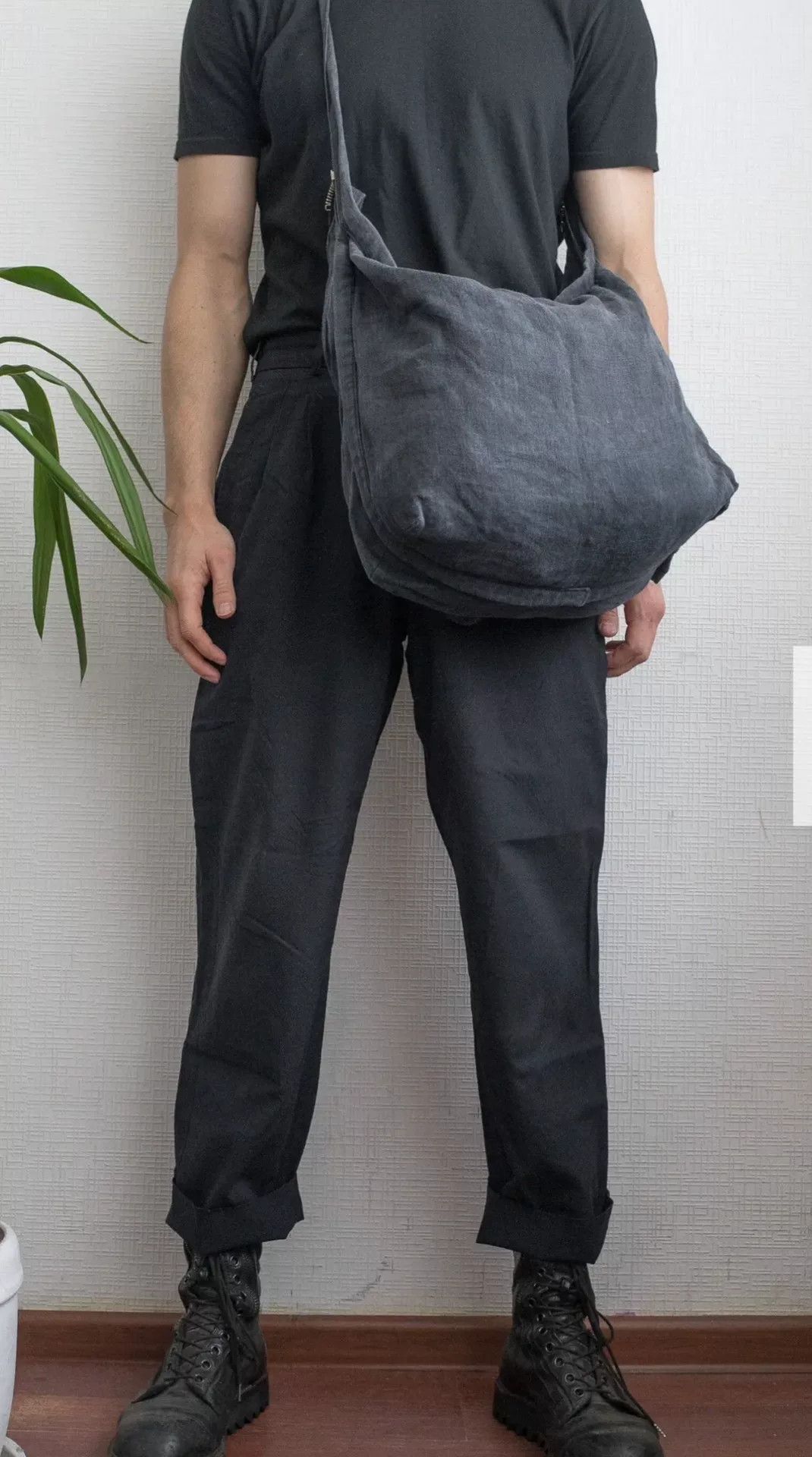 Ann Demeulemeester Ann Demeulemeester Double Strap Crossbody Bag Size ONE SIZE - 2 Thumbnail