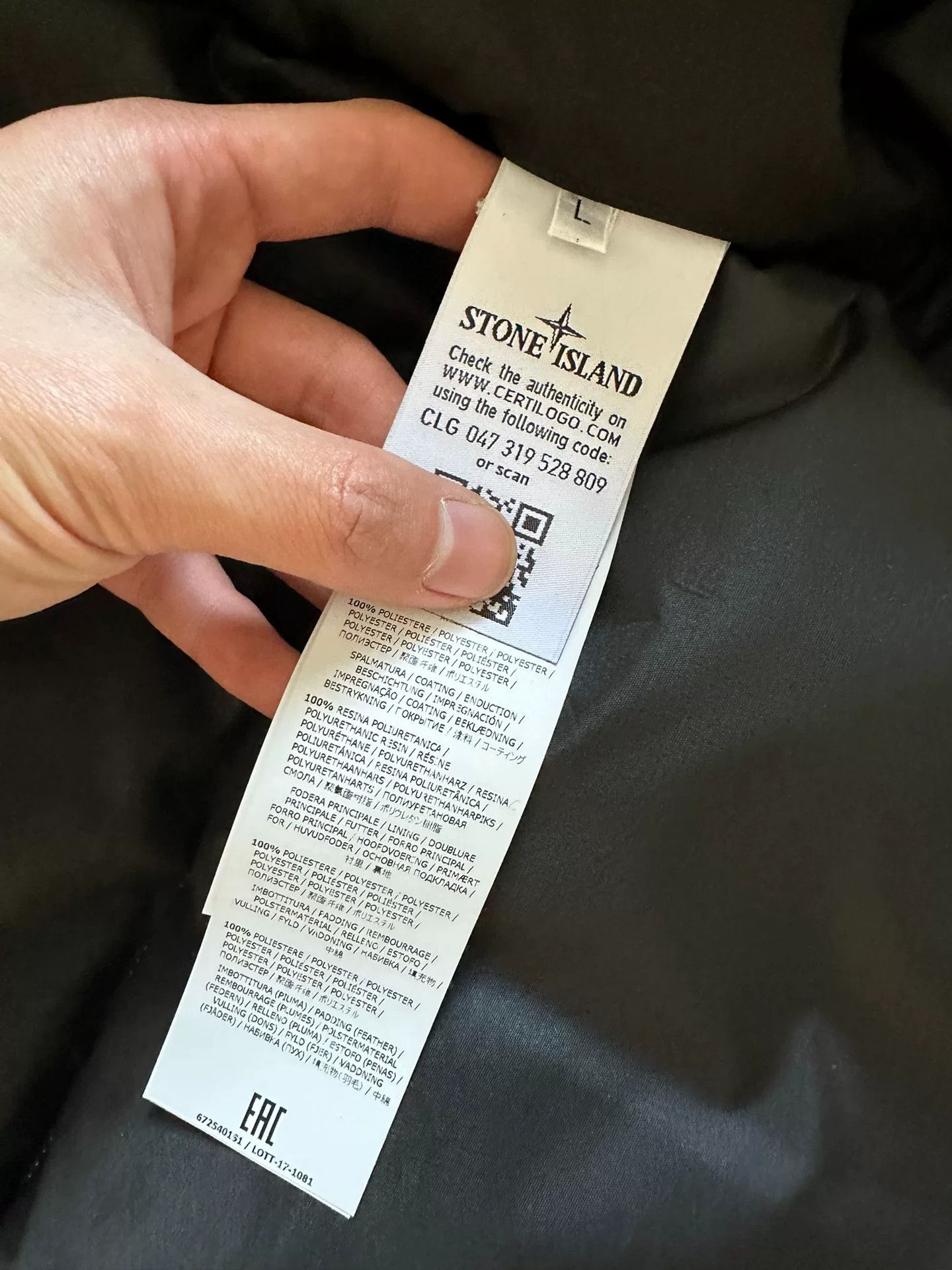 Stone Island Stone Island x Supreme Down Jacket L Size US L / EU 52-54 / 3 - 4 Thumbnail